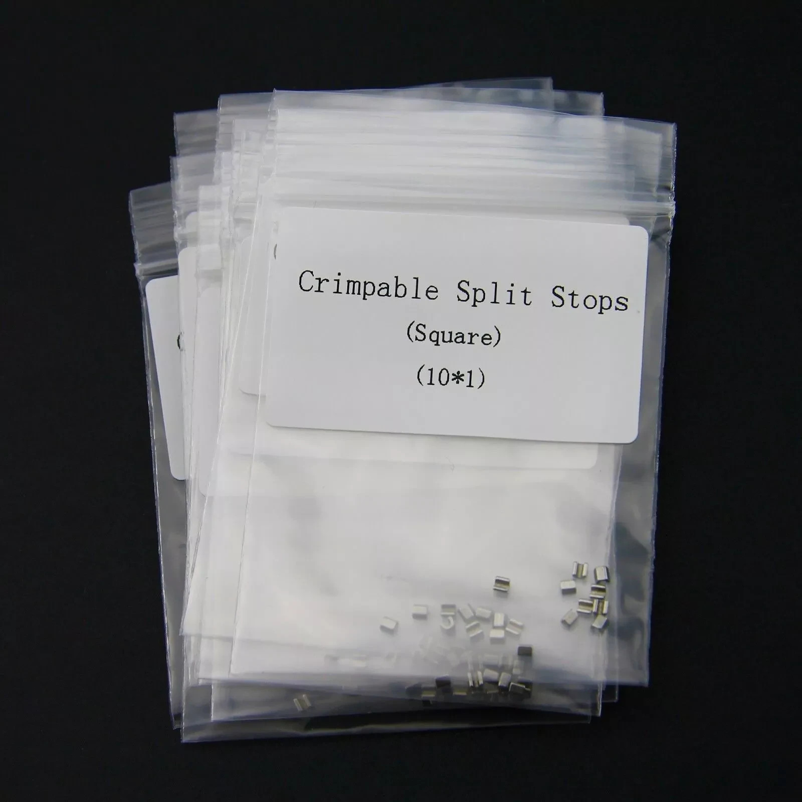 10 Pcs/Pack Dental Orthodontic Crimpable Hooks Stops Metal Stop for Arch Wire