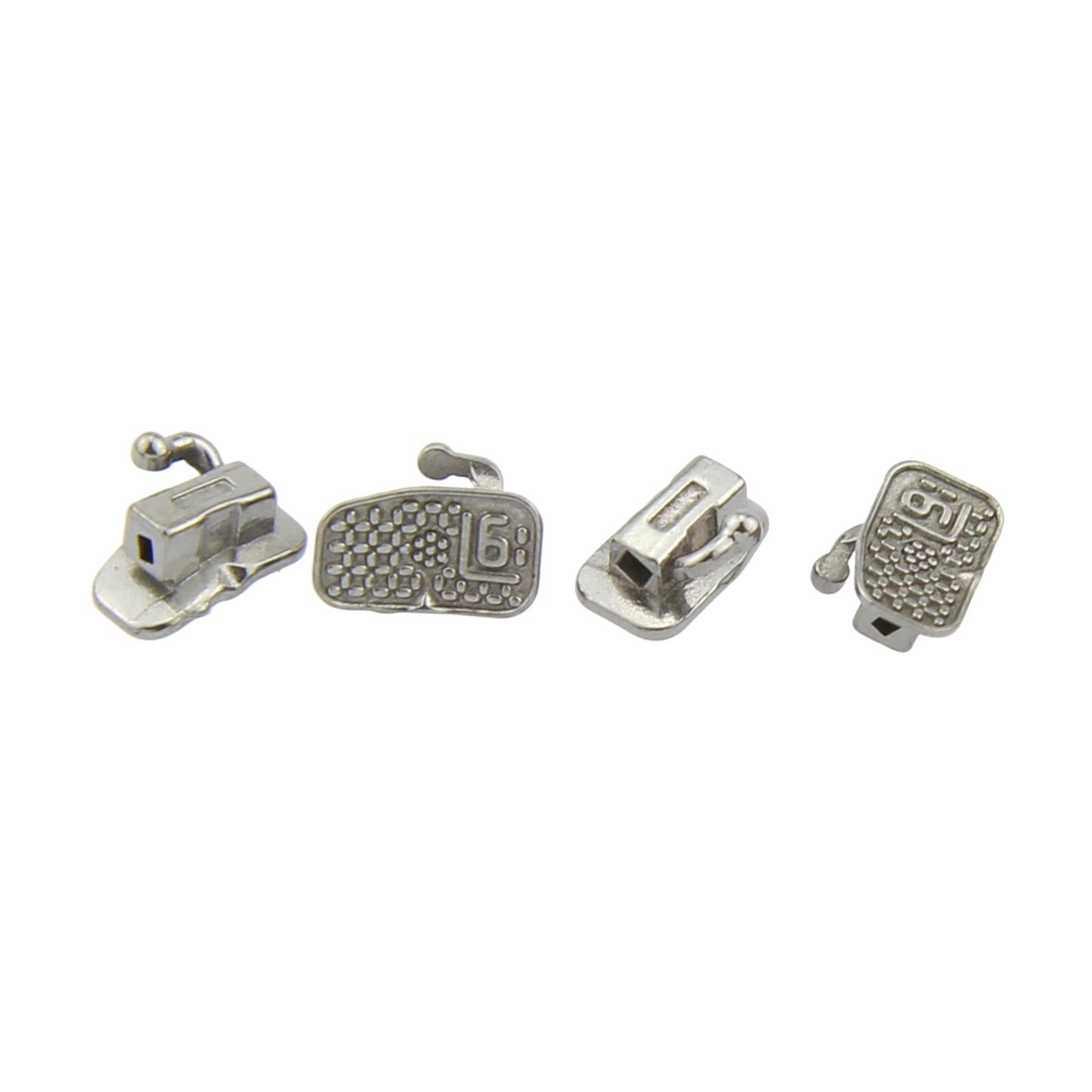 200 Tubo Ortodoncia Orthodontic Buccal Tube Roth MBT 022 1st 2nd Molar Bondable