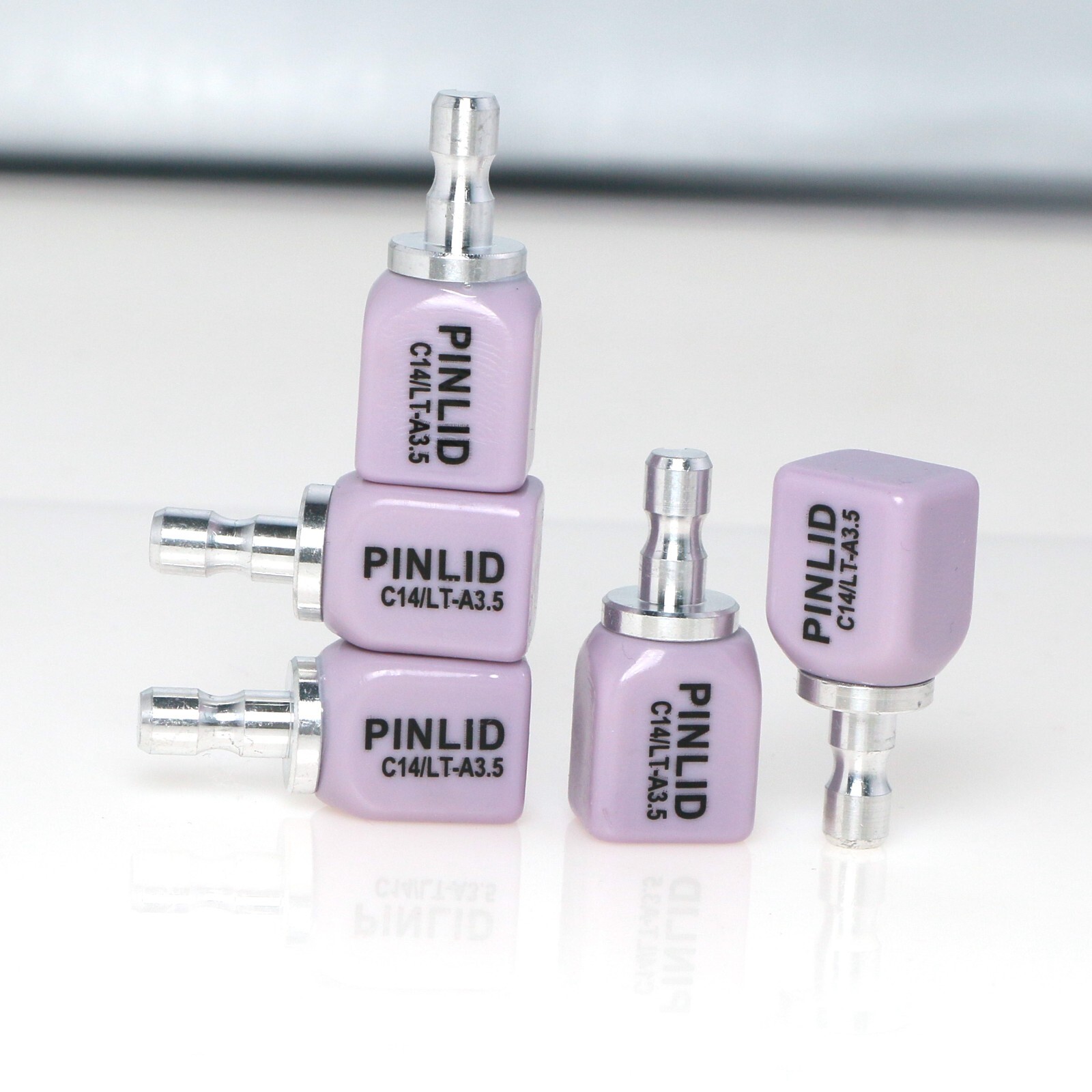 US 5pcs/Box Lithium Disilicate Blocks Dental Lab C14 LT Glass Ceramic CAD/CAM