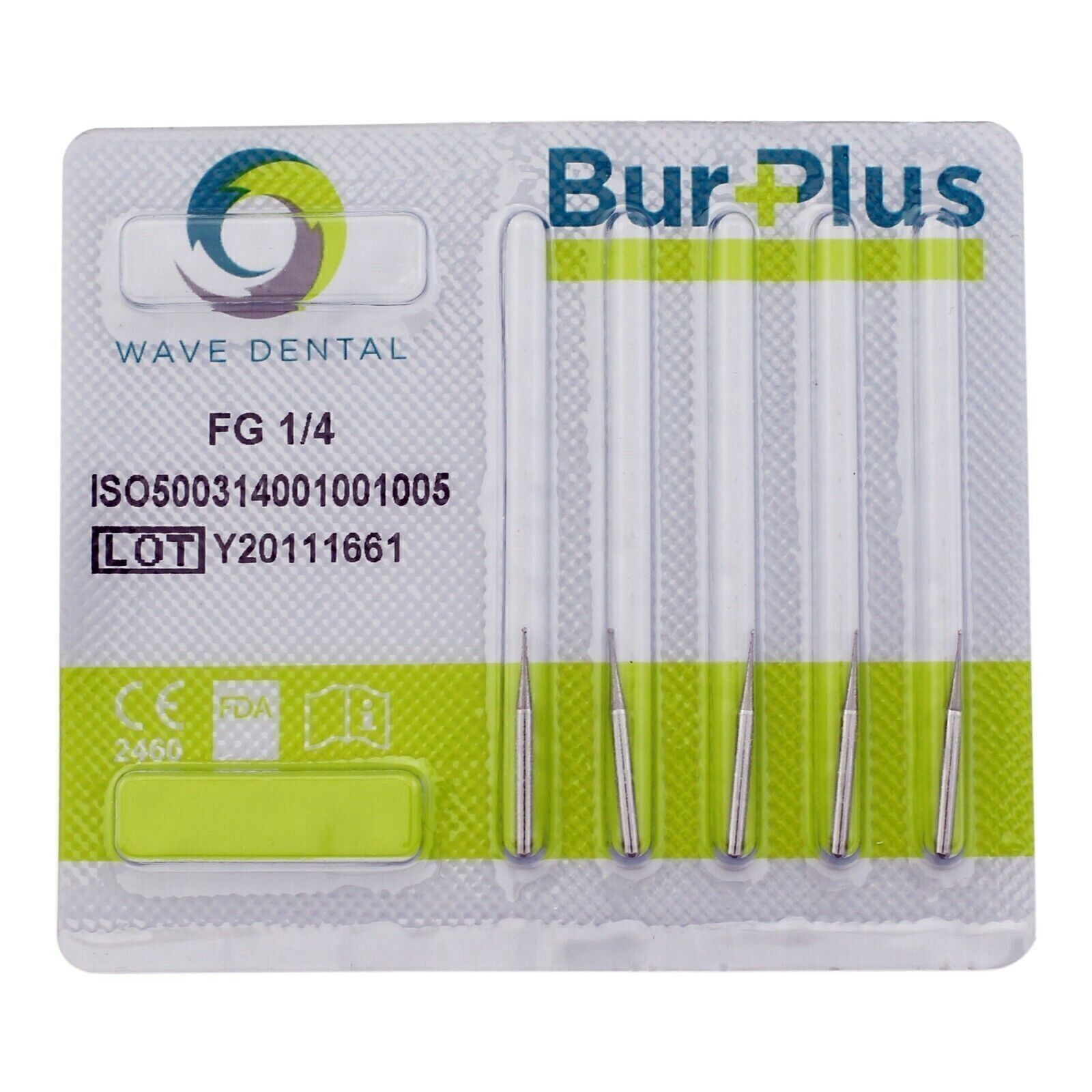 Wave Dental Tungsten Carbide Bur Friction Grip Round Pear FG 4 6 330 High Speed