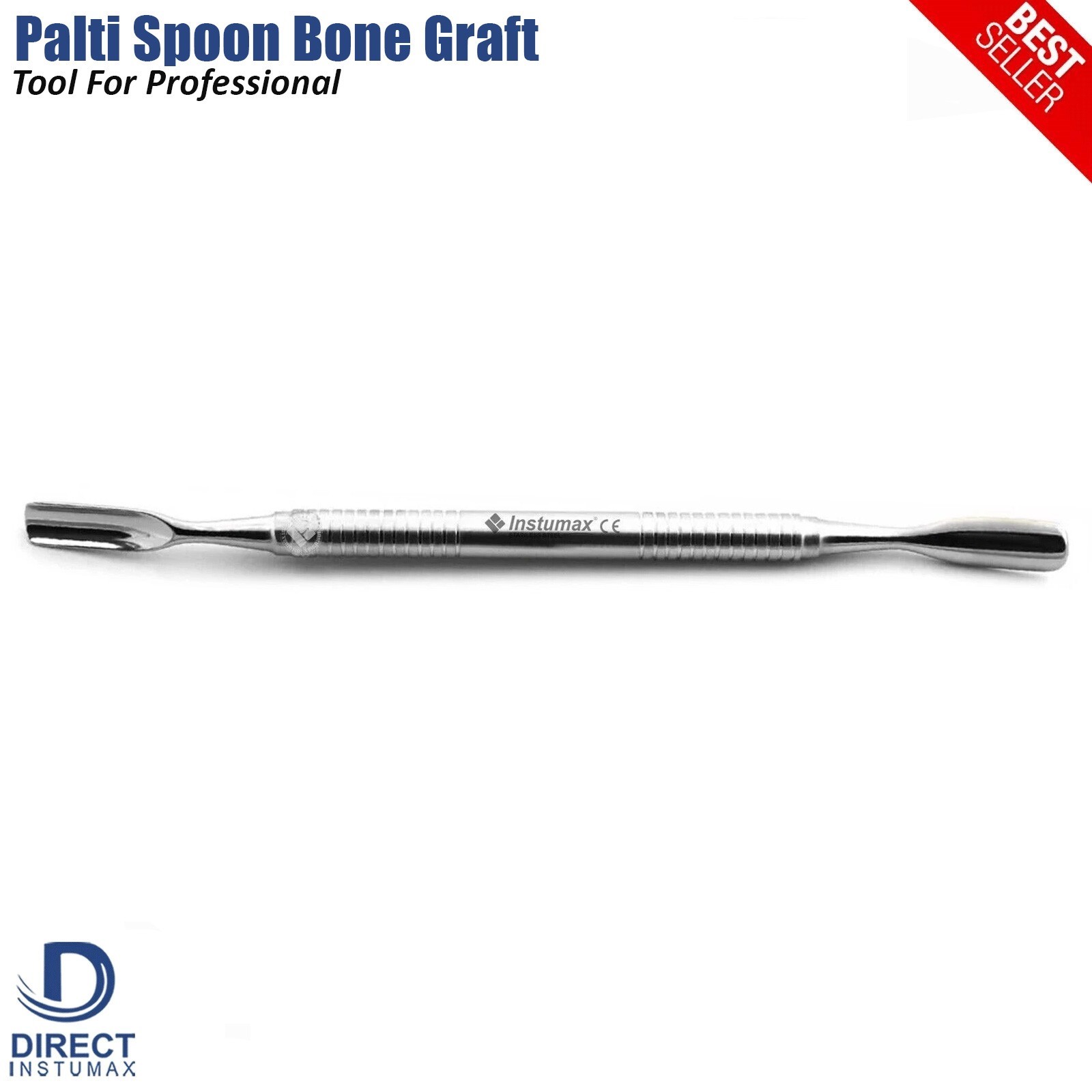 Dental Palti Spoon Graft Bone Augmentation Applicator Implant Instruments