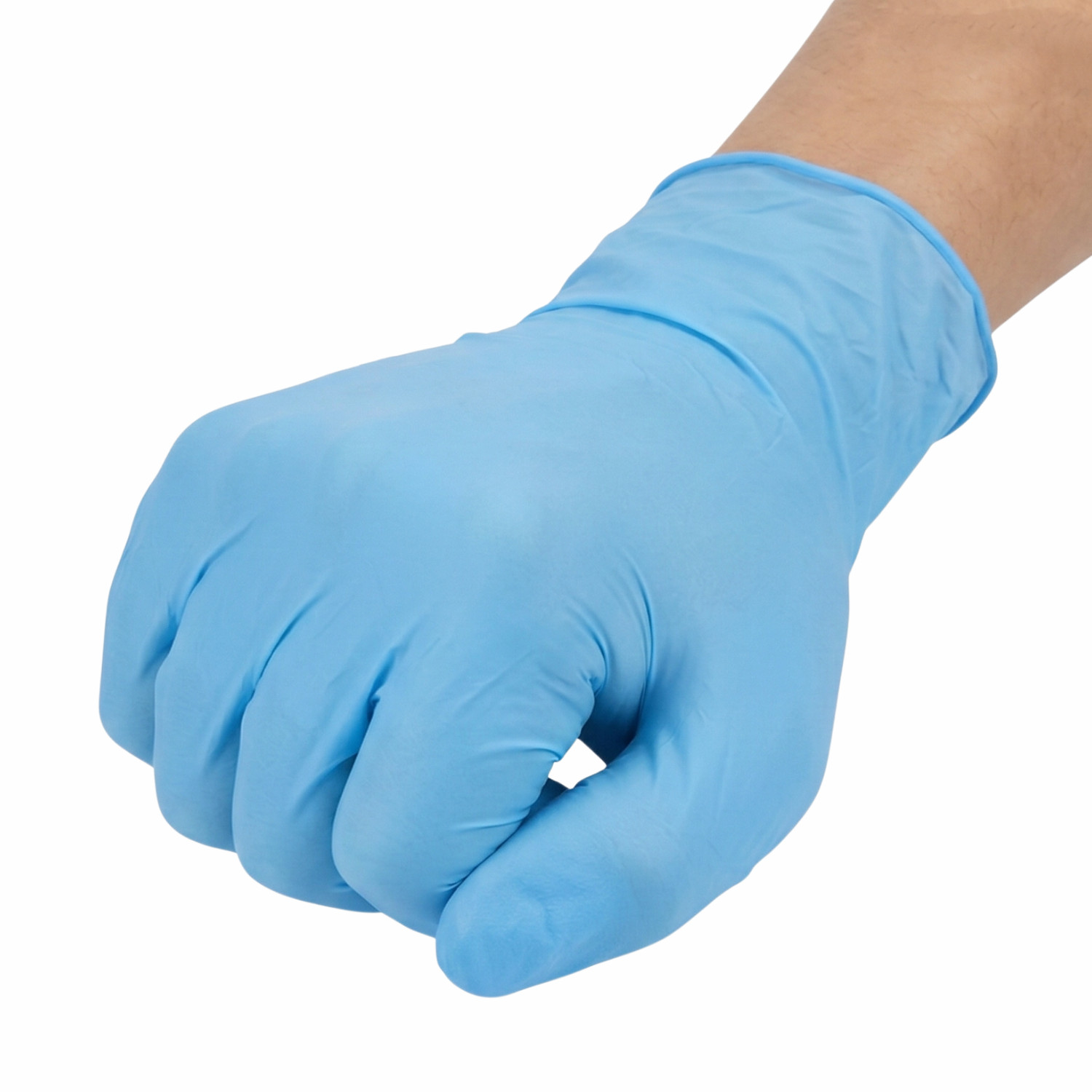 1000 Gloves Blue Industrial Nitrile Gloves Powder Free 5 Mil 2XL