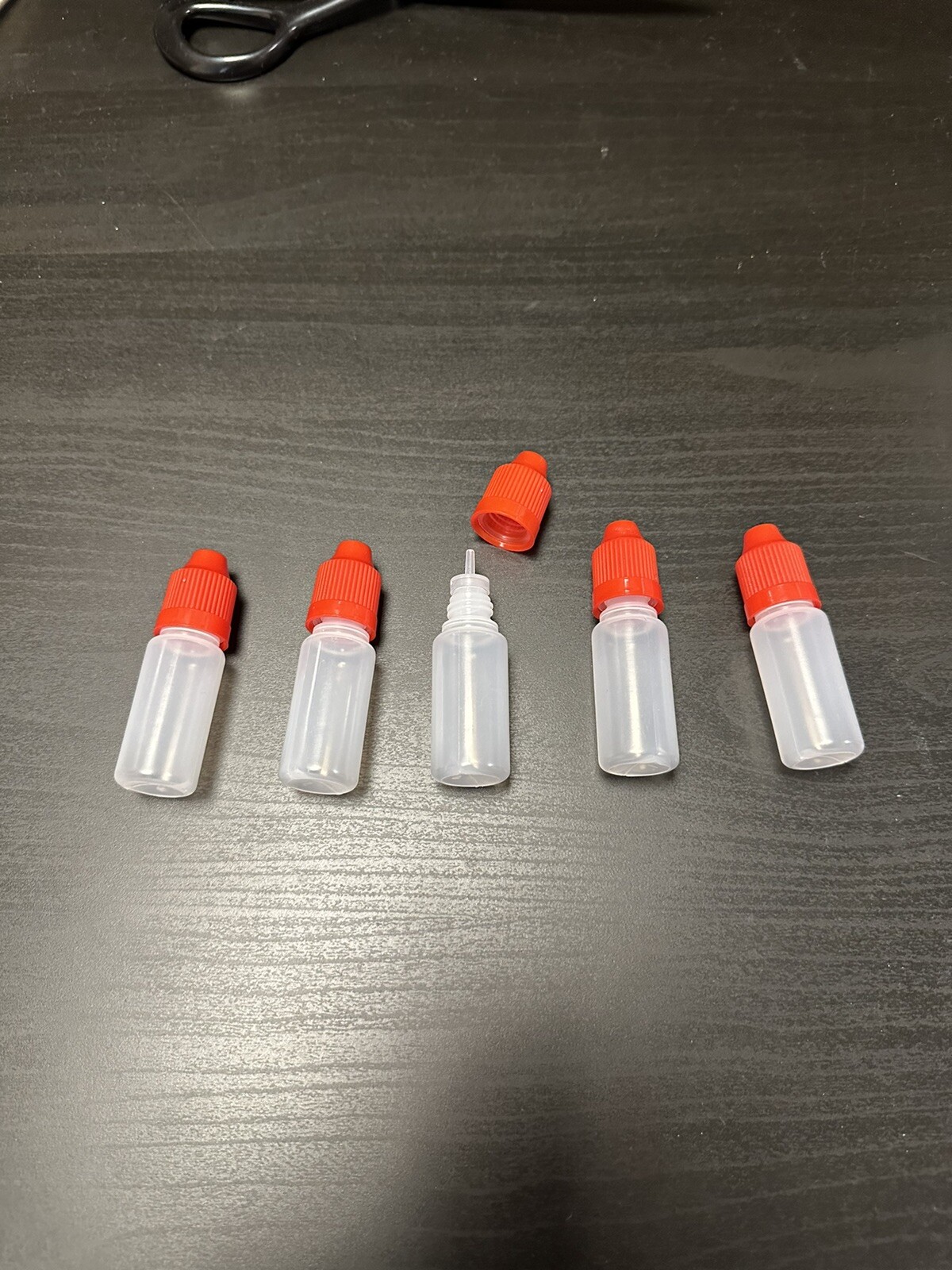 5 pcs 10ml Empty Dropper Squeezable Plastic Dropper Bottles Eye Dropper Bottle
