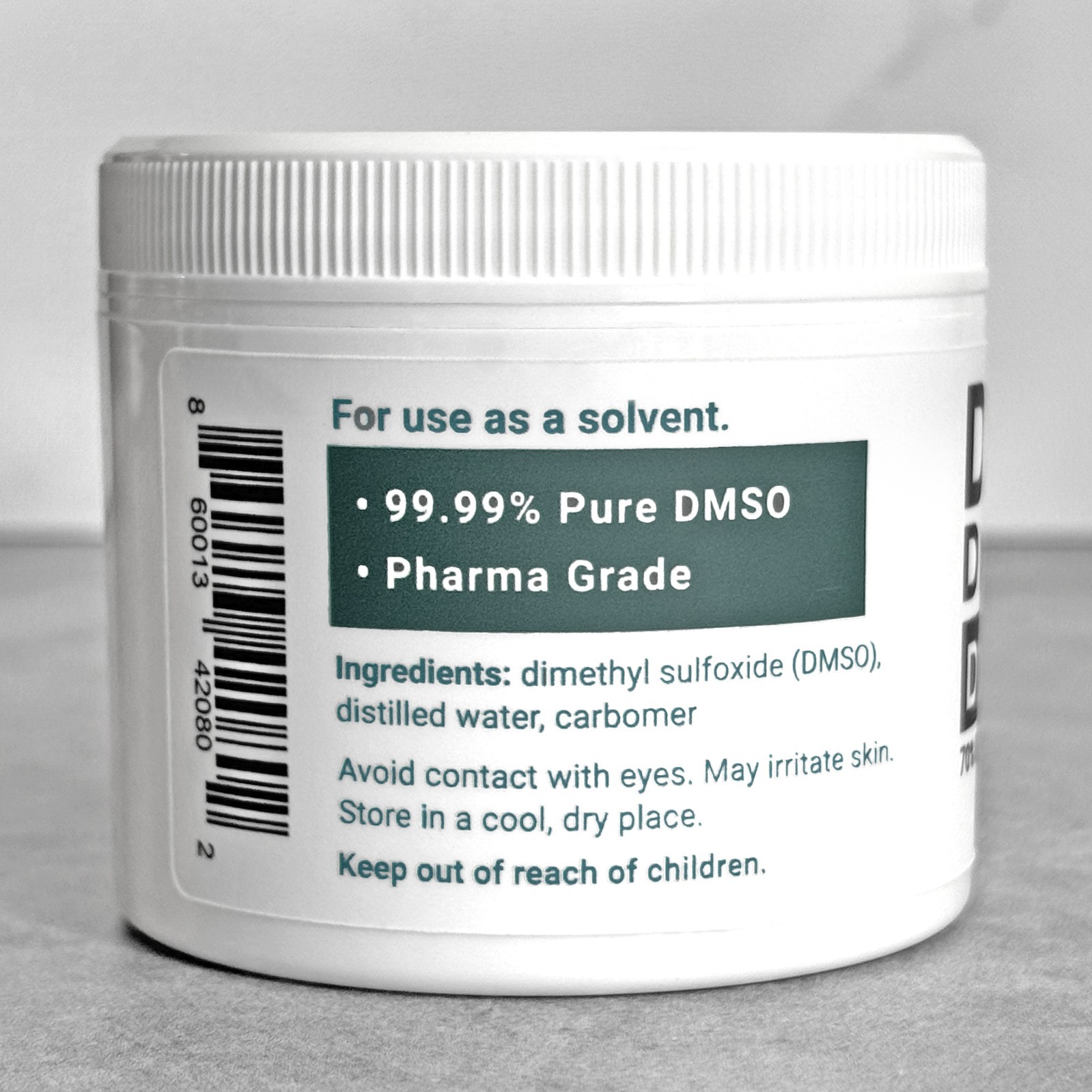 DMSO Gel 70/30 – 4oz – 99.99% Pure Pharmaceutical Grade Dimethyl Sulfoxide