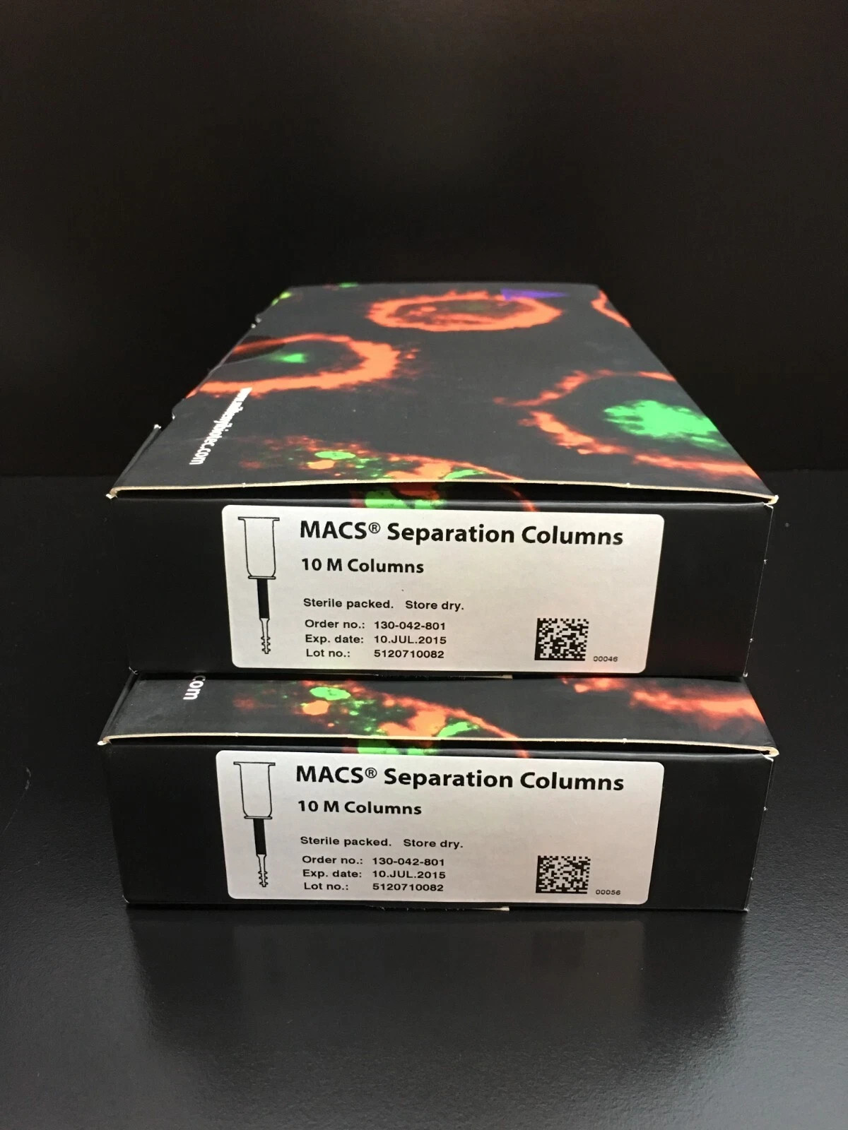 MACS miltenyibiotec REF 130-042-801 Separation Columns Lot 2 Packs