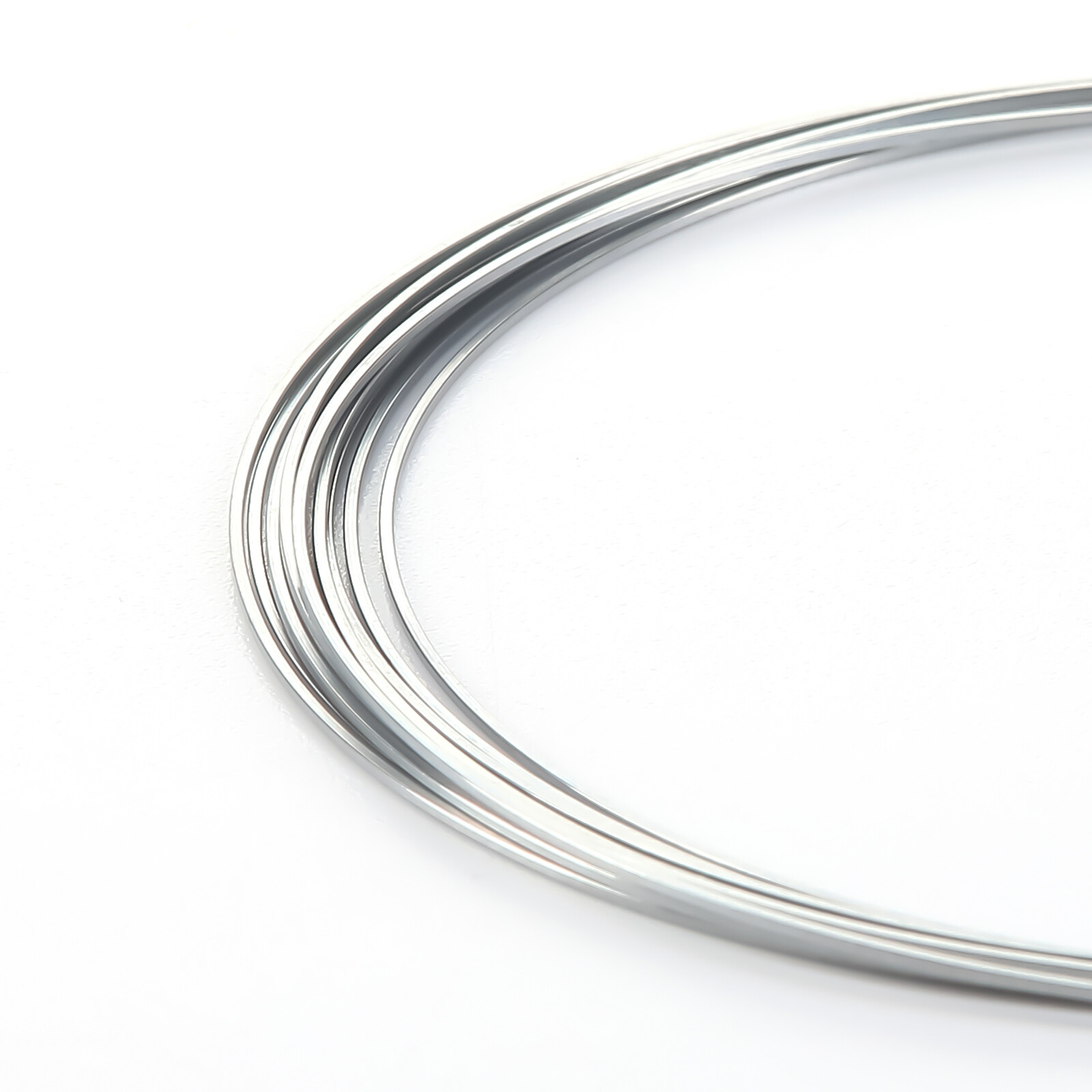 JMU Dental Ortho Niti Arch Wire, 10pcs Super Elastic Ovoid Round/Rectangular
