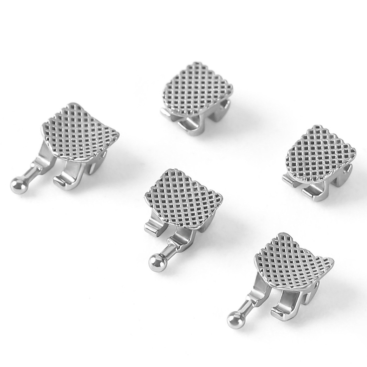 20Set AZDENT Dental Ortho MIM Monoblock Brackets Brace Mini Roth/MBT .022/.018