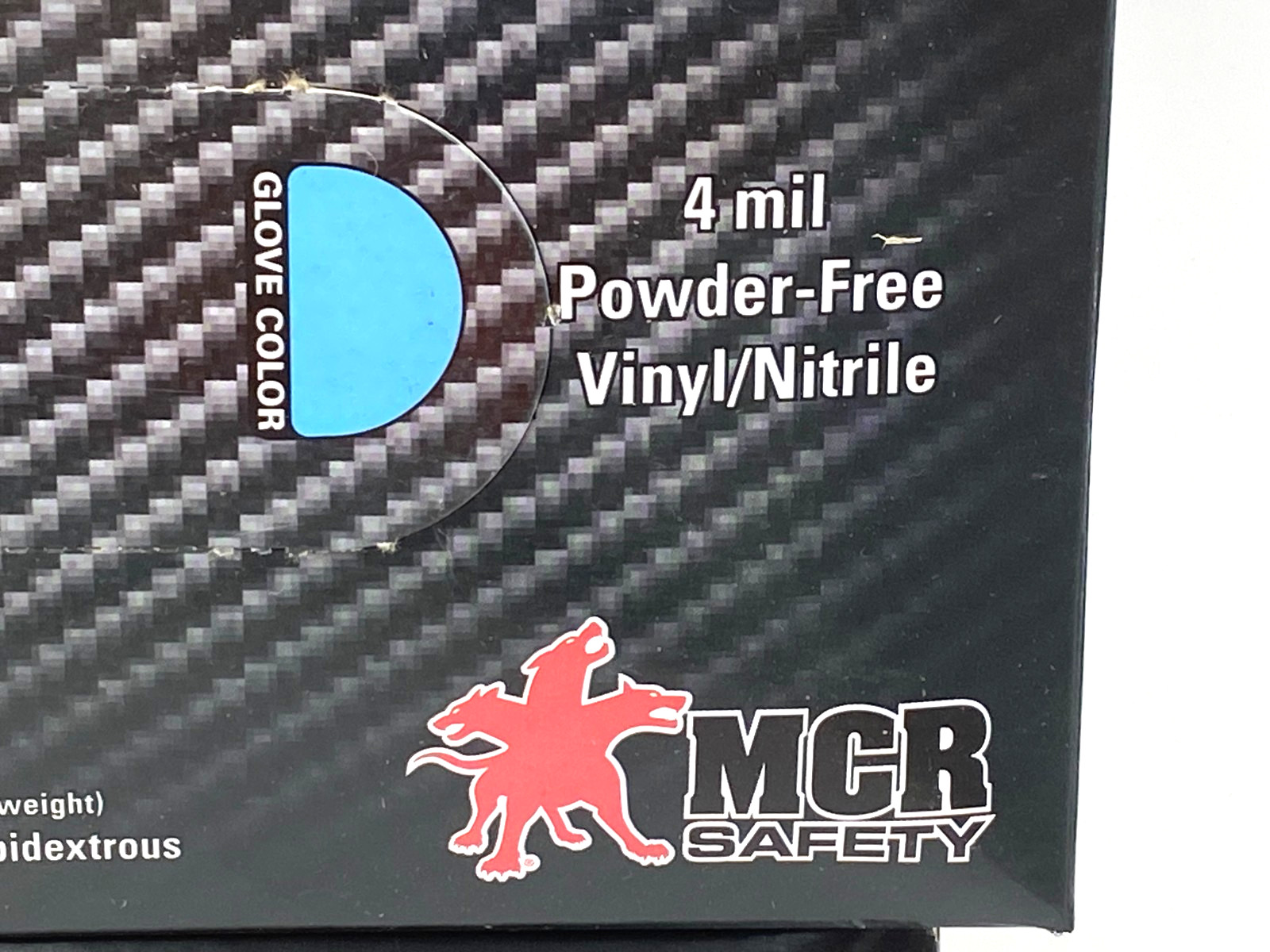 MCR 7010 Disposable Gloves 300 Count Nitrile Vinyl Powder Free L 3 Box Lot New