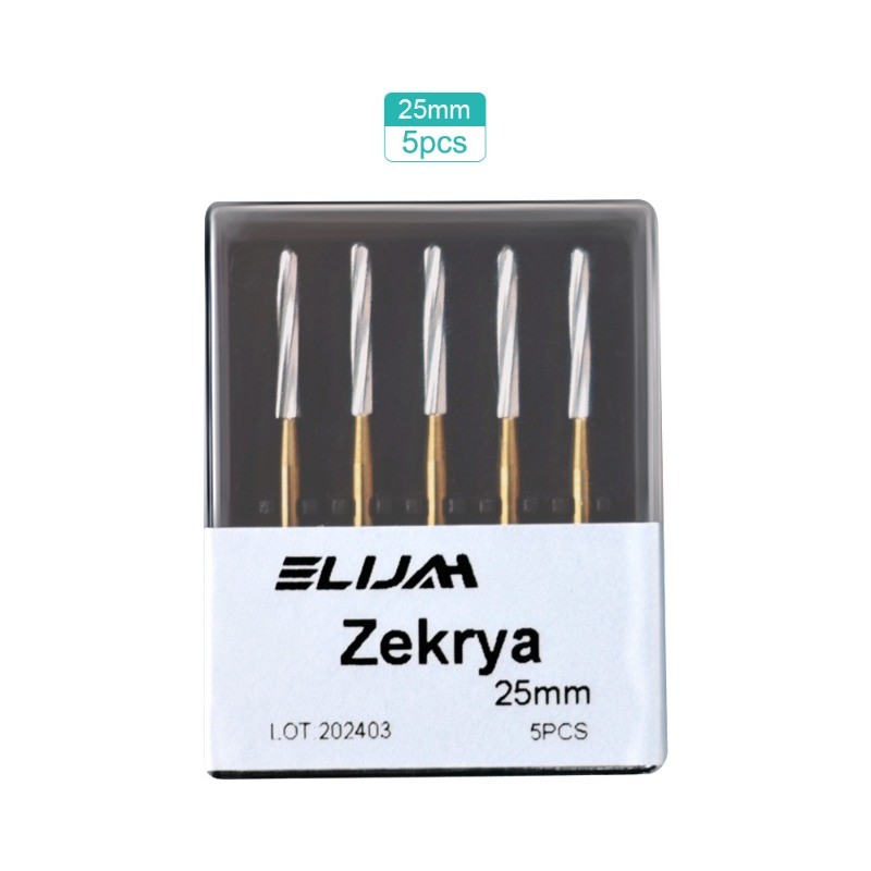 Dental Surgical Bone Cutters Zekrya Endo Z Carbide Burs Non-Cutting Tip FG 1.6mm