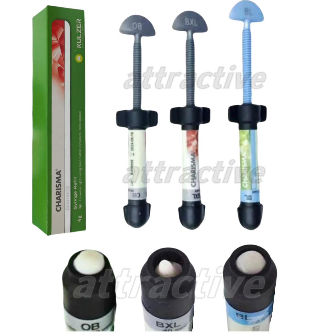 Dental KULZER CHARISMA Diamond Light Cure Composite Resin OB BL BXL Super White