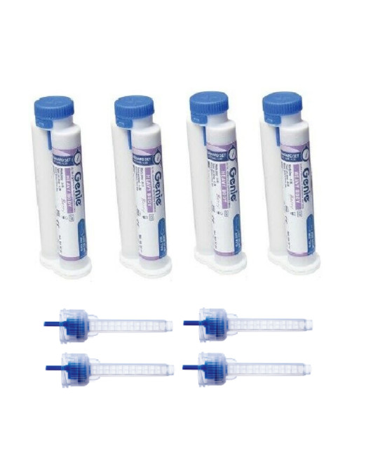 Genie VPS Impression Material Berry Flavor 50mL Cartridges (All Set Time)