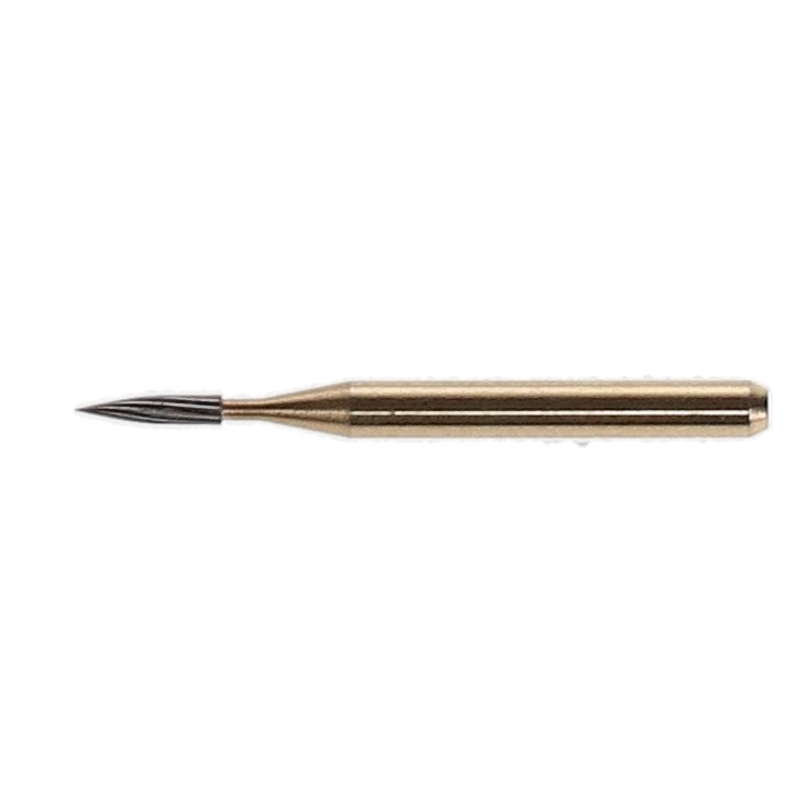 House Brand Dentistry FG #7901 12-Blade Needle Trimming Finishing Burs 100/Pk