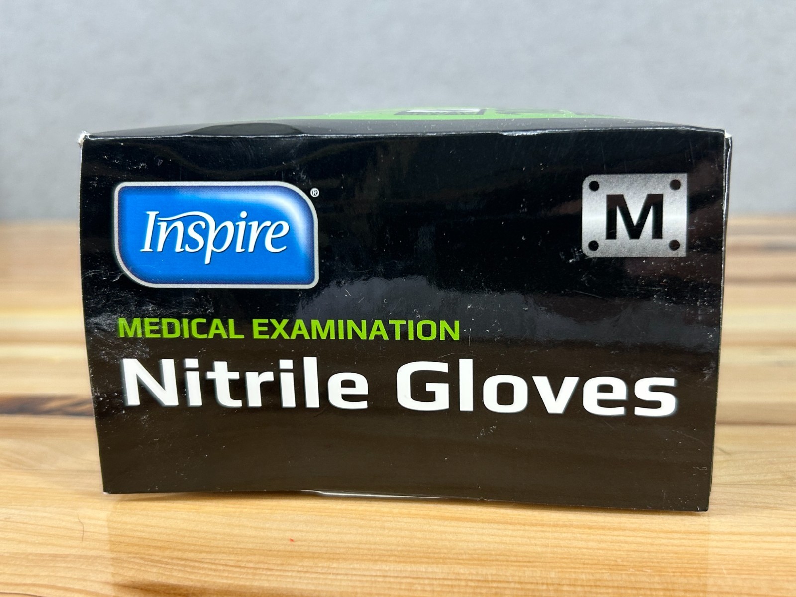 Inspire Nitrile Gloves Sz M HEAVY DUTY 6 Mil Nitrile Chemical Resistant Medical