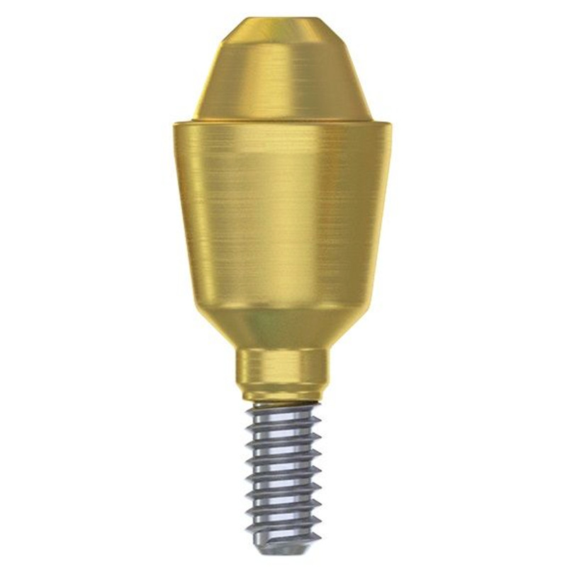 1x Set Dental Straight Multi Unit 1.6 RP Int Hex 2.42 PEEK Scan Body Titanium