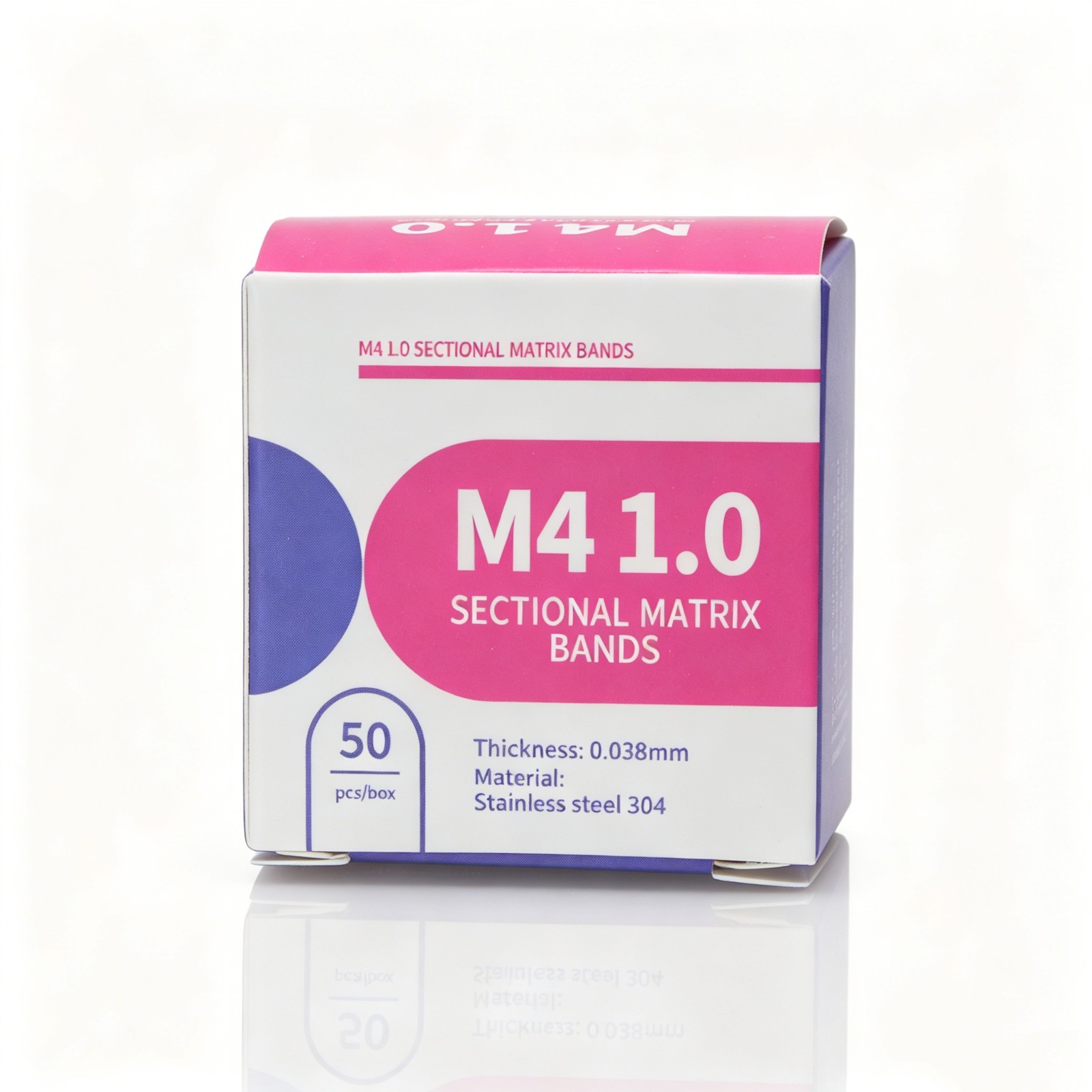 Dental Matrix Bands M4 Sectional Contoured Metal Matrices Dentistry Palodent V3