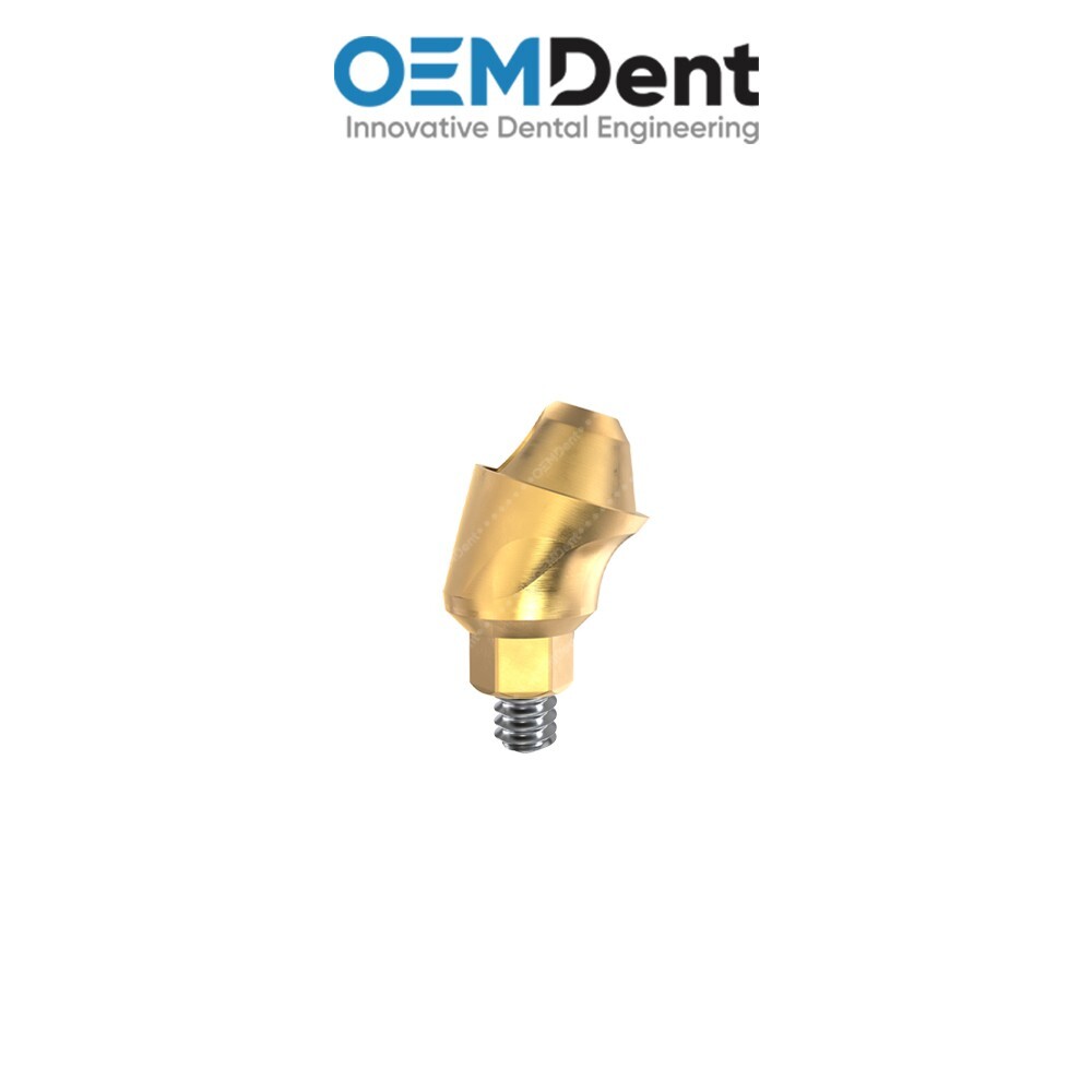 Dental Angulated Multi Unit 1.6 Abutment 17° Zimmer® Compatible Int Hex