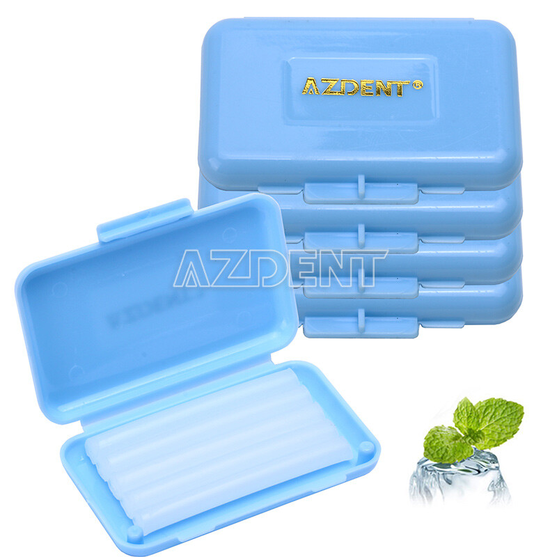Mint Scent AZDENT Dental Orthodontic Wax for Braces Gum Irritation 5pcs/box