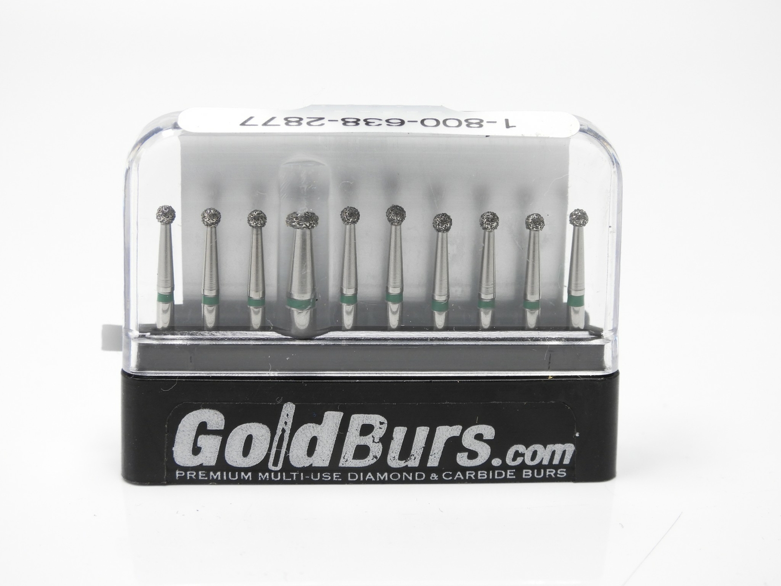 Goldburs 001-016C (801) pack of 10 Multi use Gold Burs