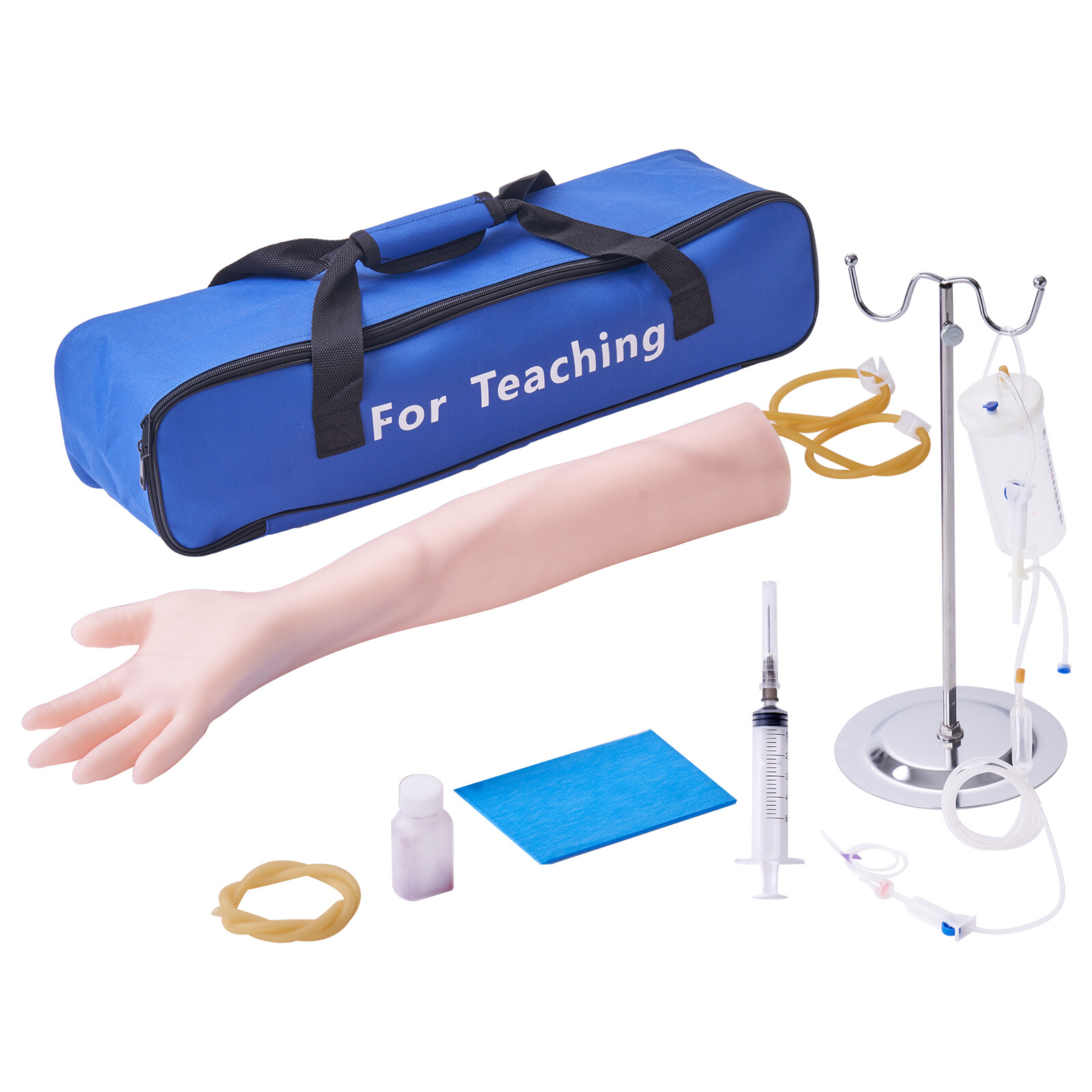 VEVOR IV Practice Kit Phlebotomy Venipuncture Practice Arm for Students Nurses
