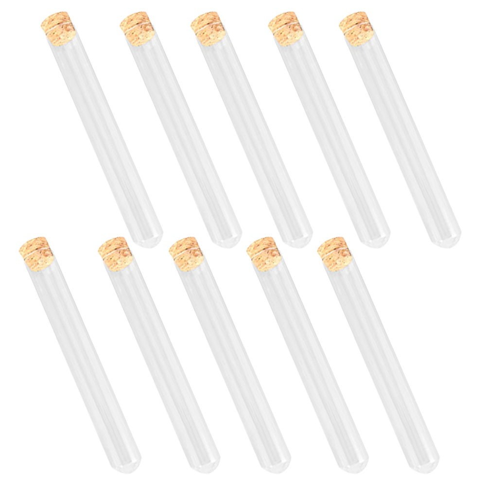 10-100pcs Glass Test Tubes With Cork Stopper Party Wedding Party Favors