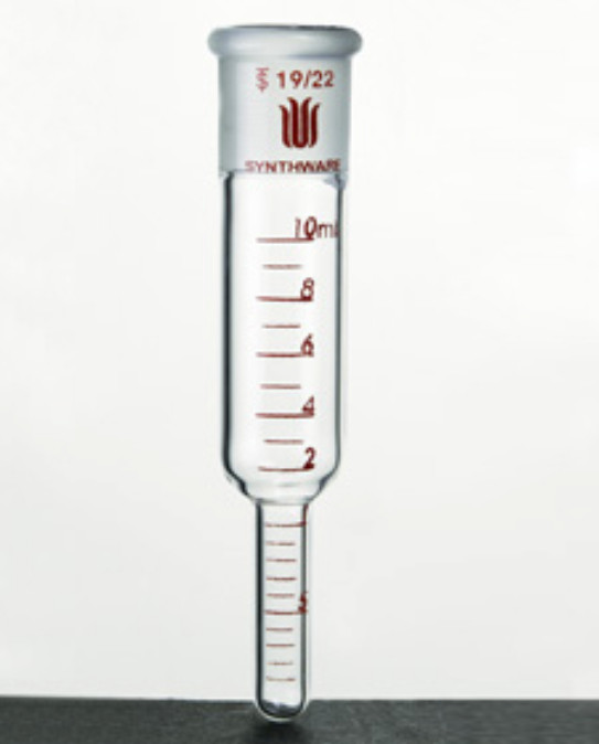 Synthware C291925 Graduated Concentrator Tube, 25 mL, for Kuderna-Danish Setups