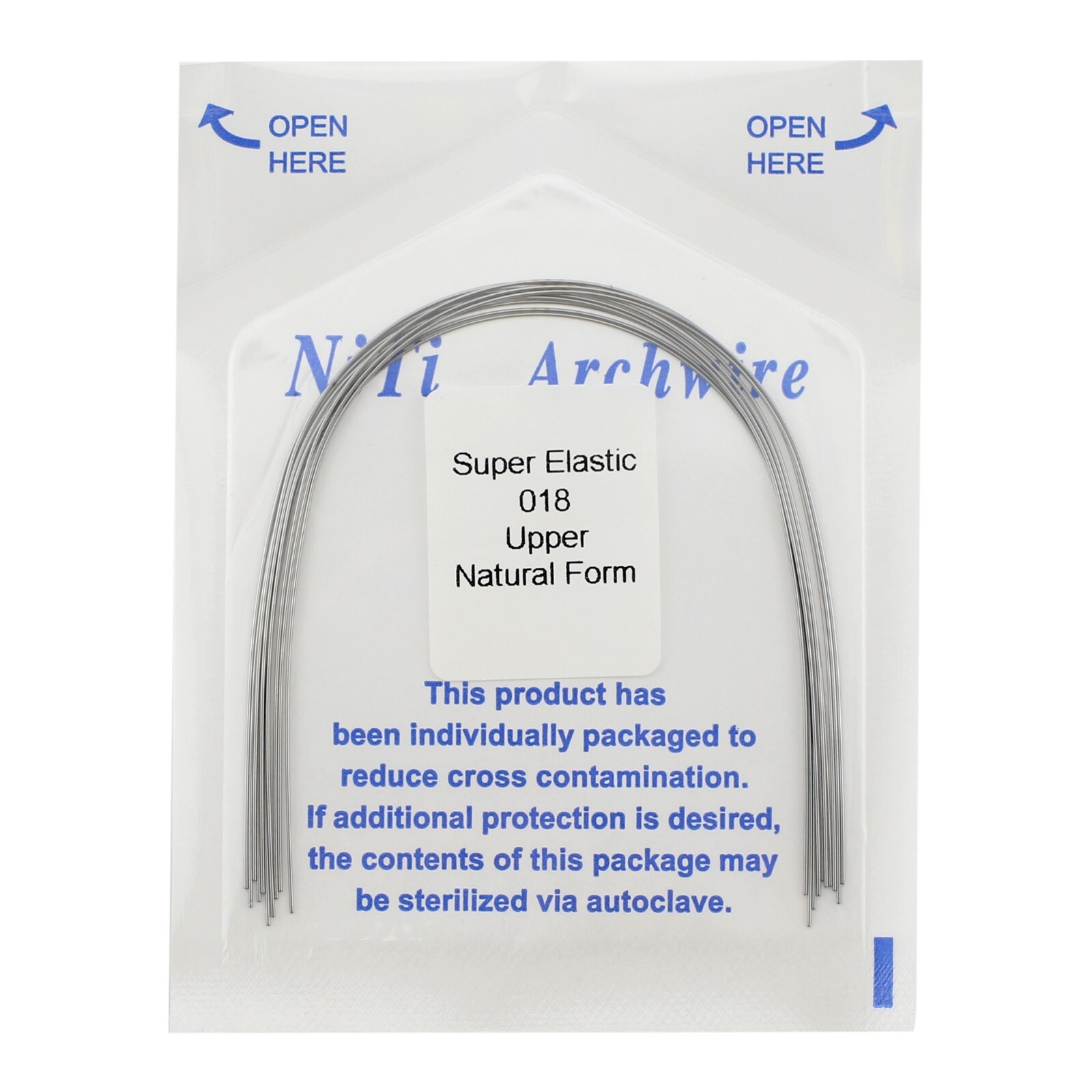 Dental Orthodontic Niti Arch Wire Elastic Rectangular Round Arcos de Ortodoncia
