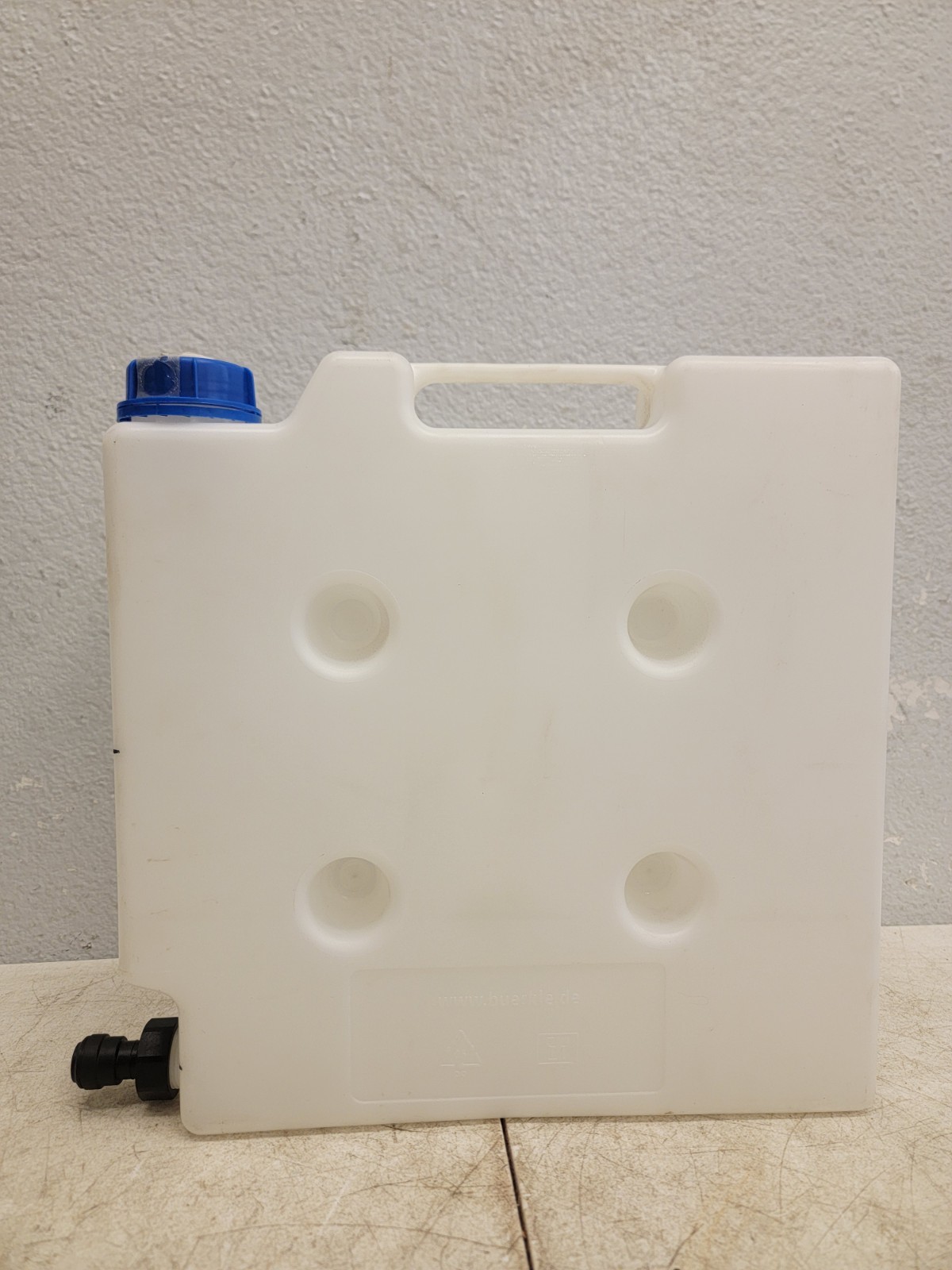Burkle Jerricans 5 Liter Natural Polypropylene Compact