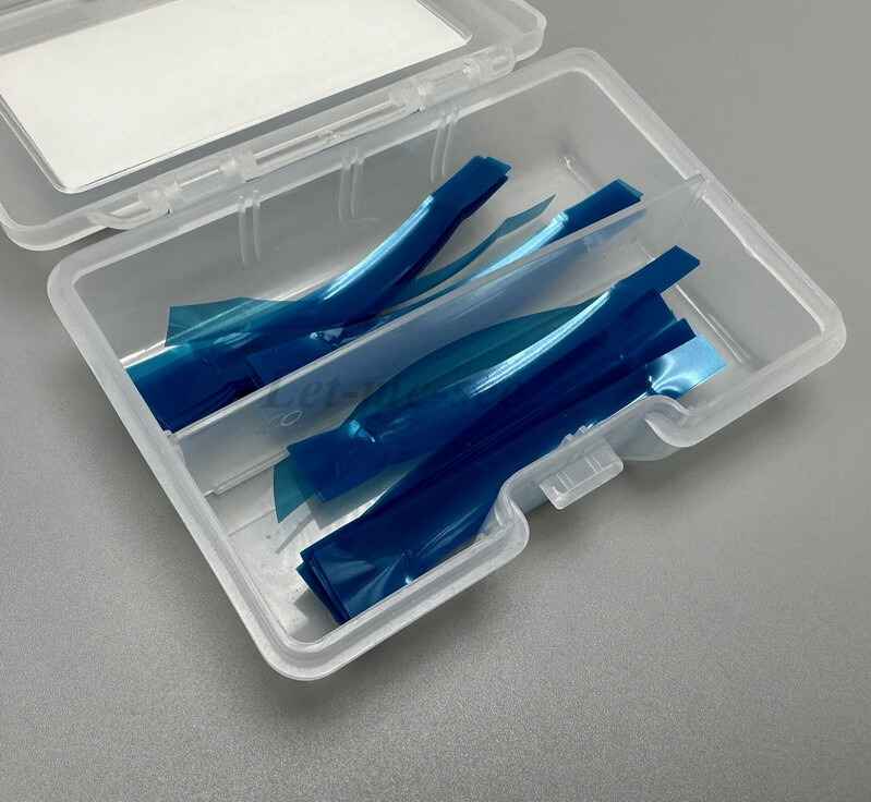 Dental Transparent Anterior Polyester Strip Blue Thickness 0.05mm Dental Materia