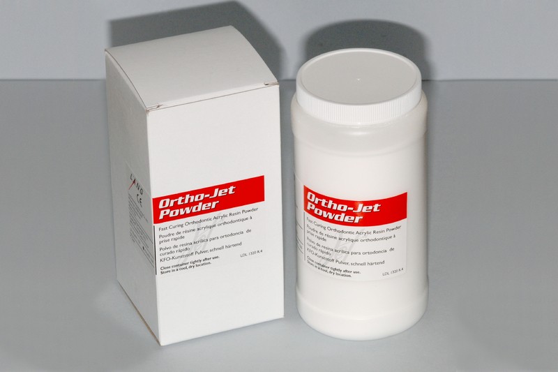 Lang Dental 1330CLR Ortho-Jet Orthodontic Acrylic Resin Powder Clear 1 Lb