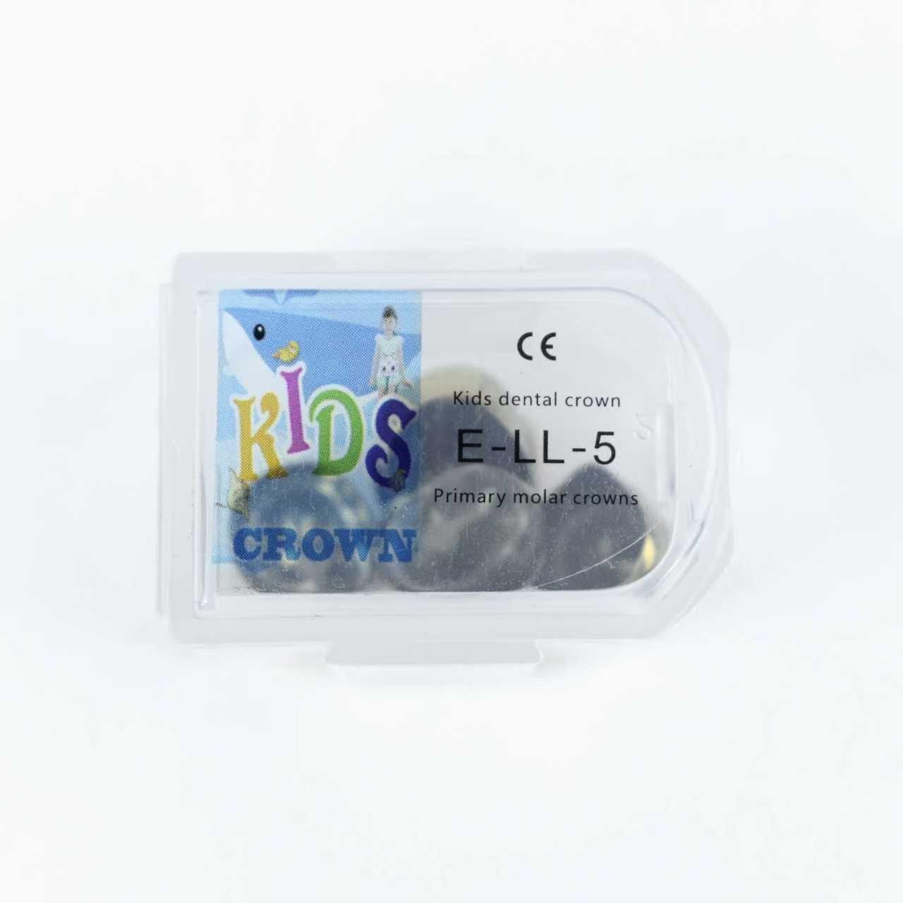 5pc/Box Dental Kids Crown Primary Molar Pediatric Crowns Colorful 48 Sizes