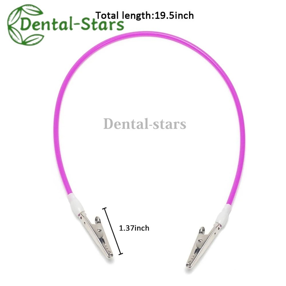 5/100Pcs Dental Silicone Bibs Clip Flexible Patient Napkin Holders Scarf Clip