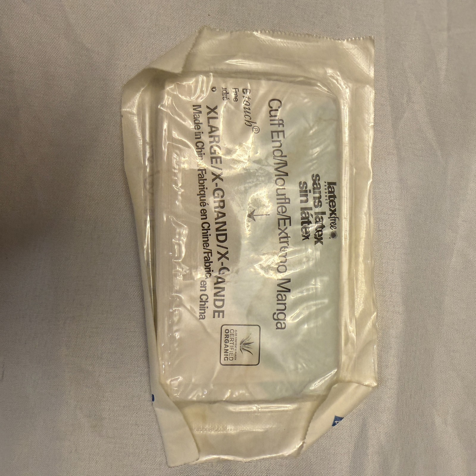 Medline Sterile Aloe Touch XLarge Gloves Non Latex 3 count in pkg (A10-28)