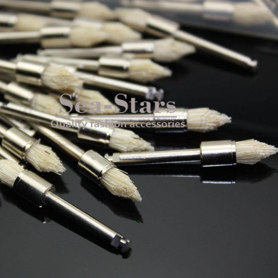 10 Mixed Types Disposable 100 PCS Dental Prophy Brush Cup Polishing Polisher