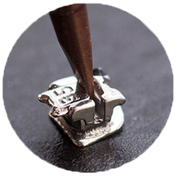Dental Orthodontic Brackets Self-ligating MINI braces Roth/MBT bonding adhesive