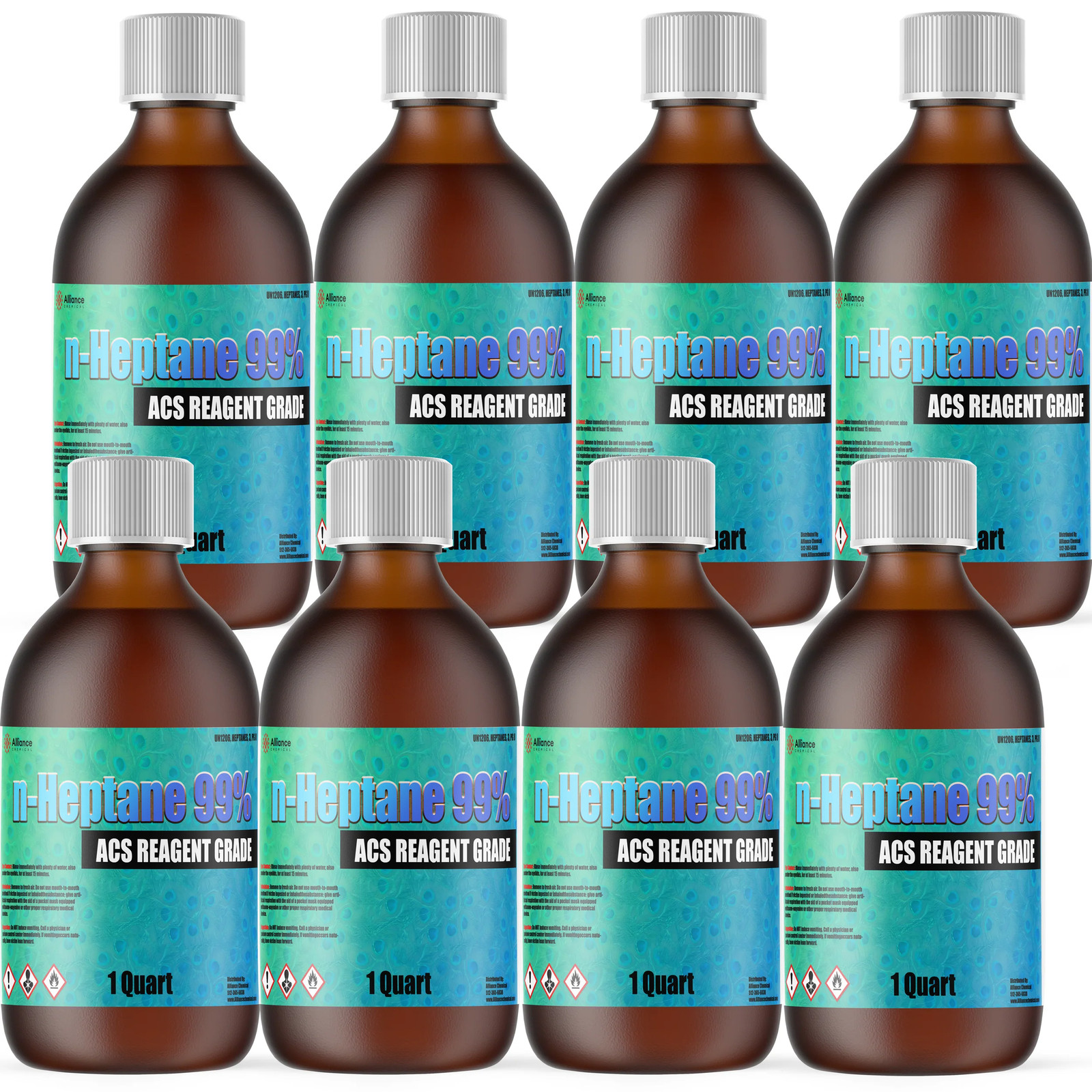 n-Heptane 99% ACS – 8 Liters