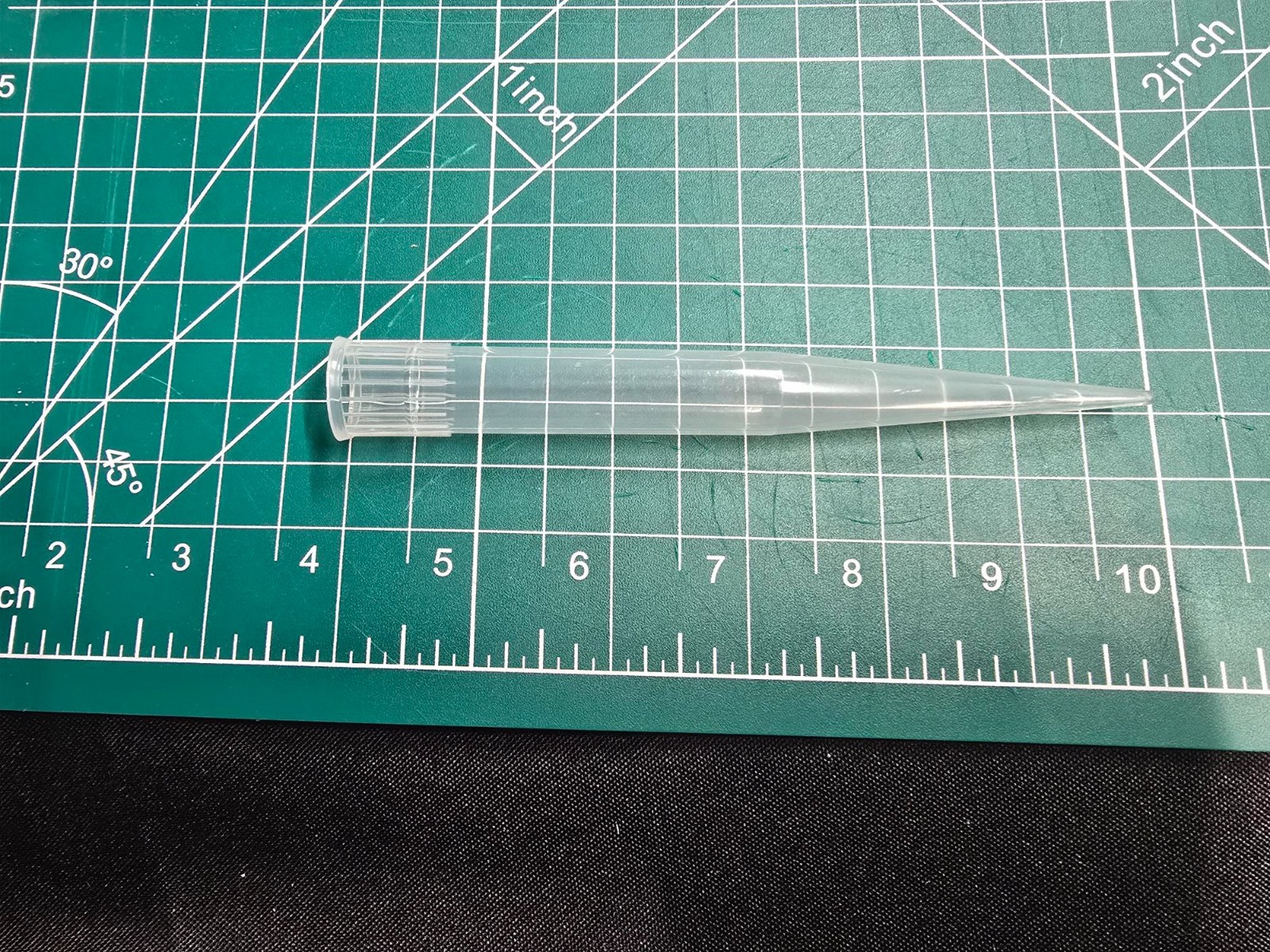 50 1-10 ml pipette tips for adjustable volume pipette. New in bag.