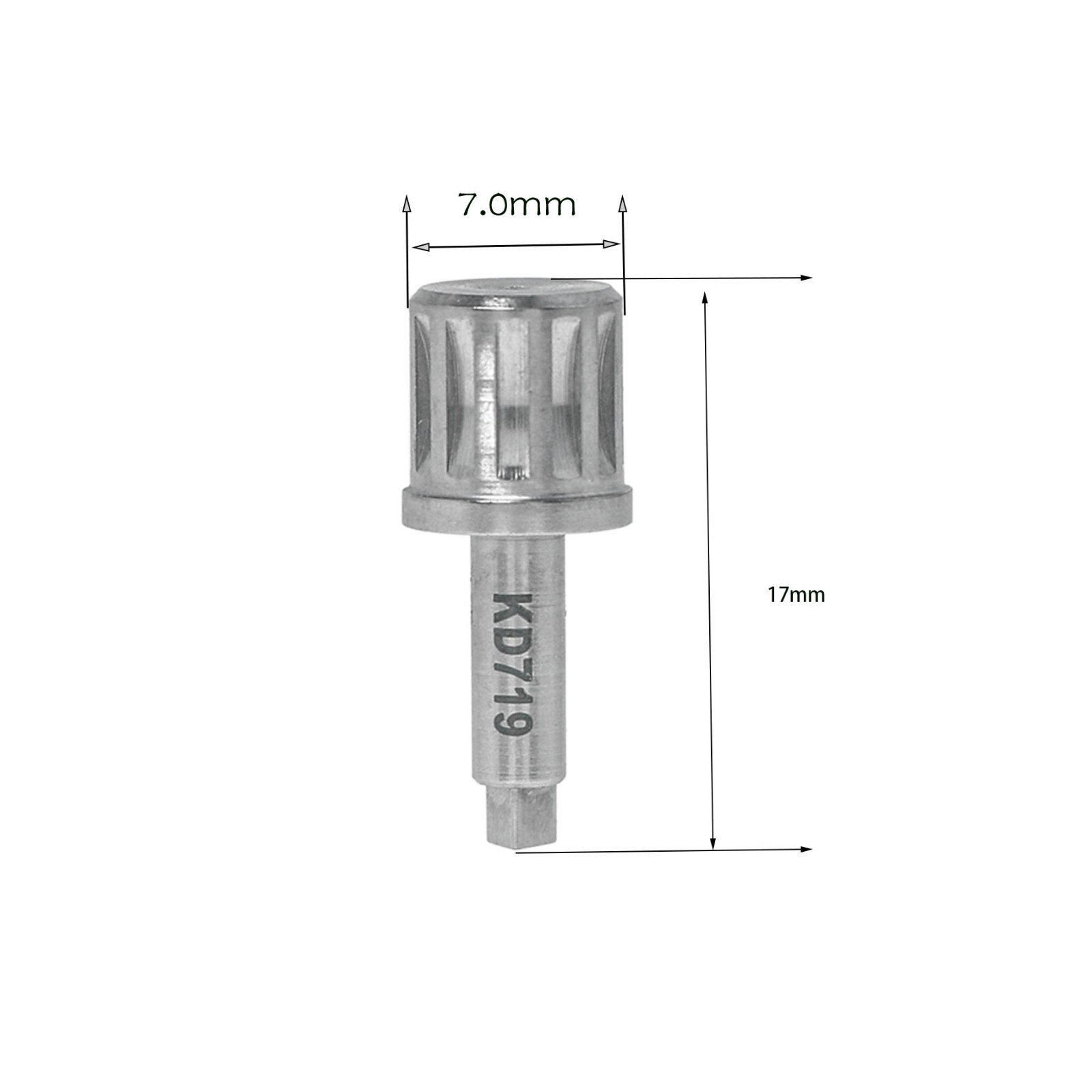 Overdenture Locator Abutment Male caps Inserts Tool for NEODENT GRAND MORSE GM
