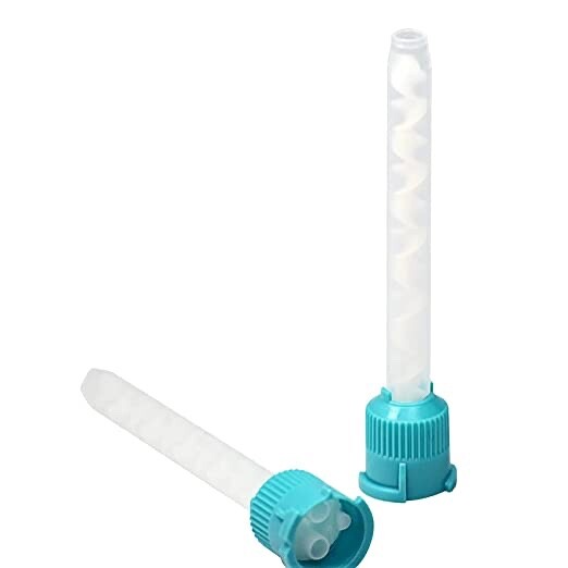 100/pcs 1:1 (6.5mm) HP Mixing Tips Dental Impression Heavy body PVS/VPS