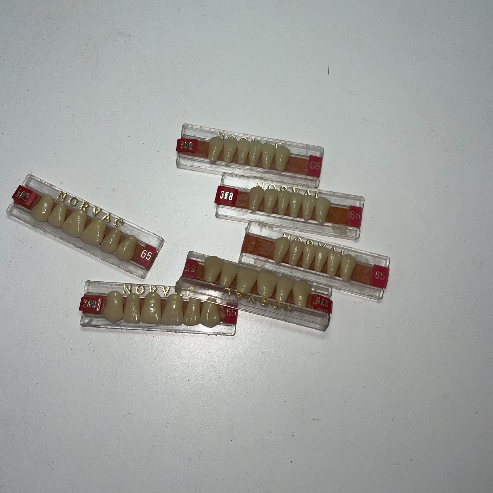 Norvac Denture Teeth fake Halloween props 65 &66