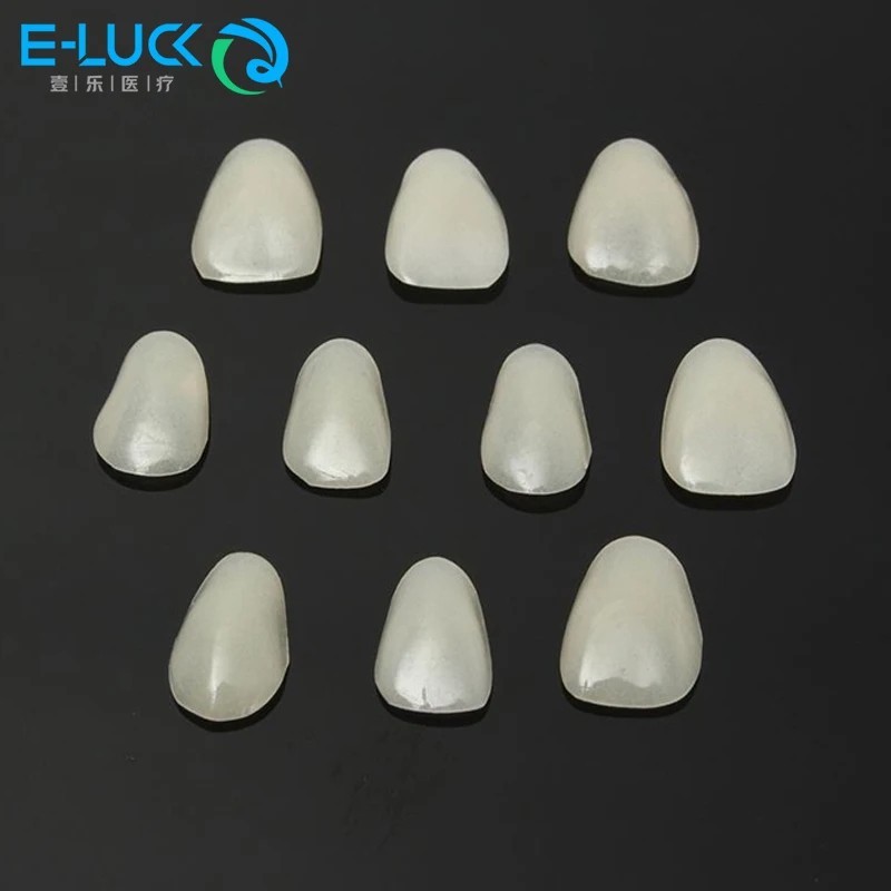 50Pcs Dental Ultra Thin Whitening Porcelain Teeth Veneers Resin Teeth Anterior