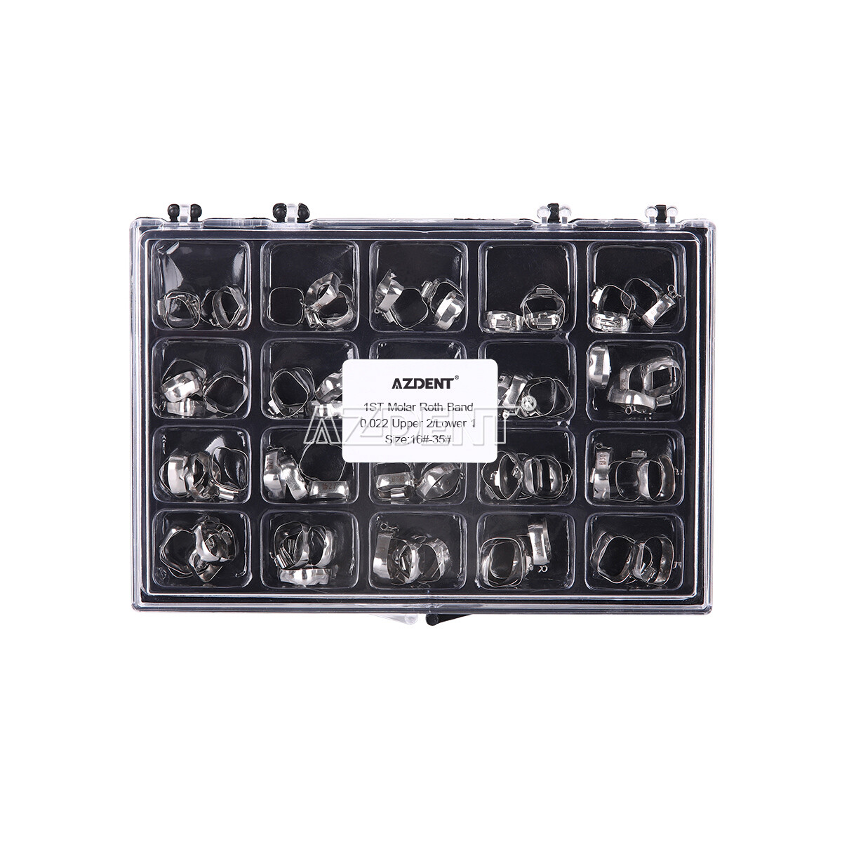 AZDENT Dental Ortho Bands Buccal Tubes 1st Molar /Kids Space Maintainer Kit