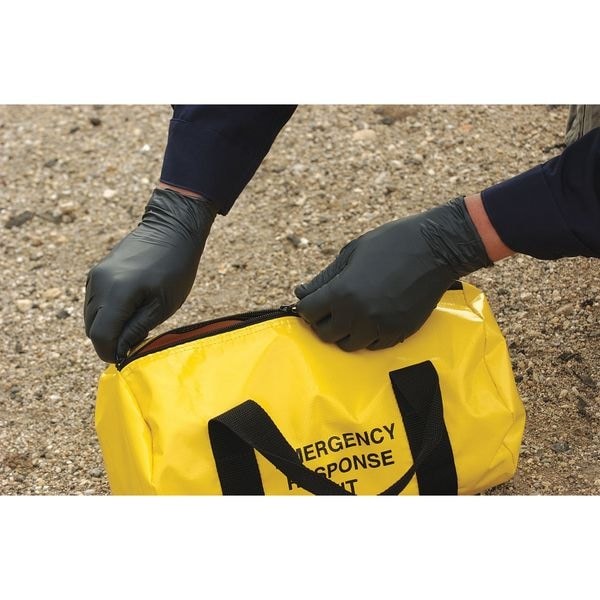 Showa 9700Pfl 9700Pf, Disposable Gloves, 6 Mil Palm, Nitrile, Powder-Free, L