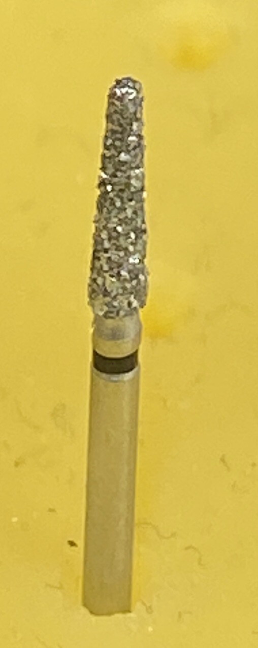 Diamond Burs 100 X 856-018 1.8 mm Diameter 8mm Cutting Length. (198)856-018 XC