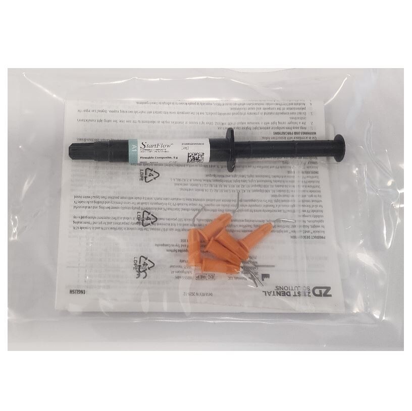 *1-Pack* Danville Zest Dental StartFlow Flowable Composite 5 Gram Syringe 85051