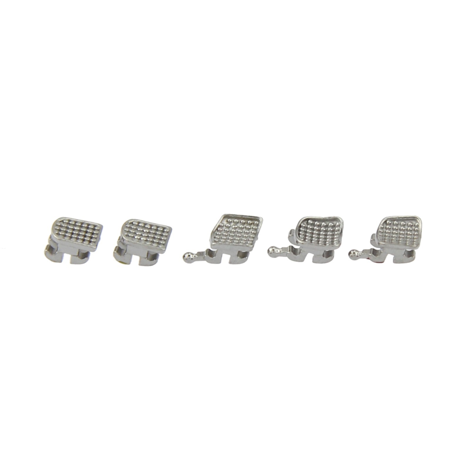 Dental Orthodontic Brackets Metal Brace MIM MINI Roth MBT 022 018 345 With Hooks