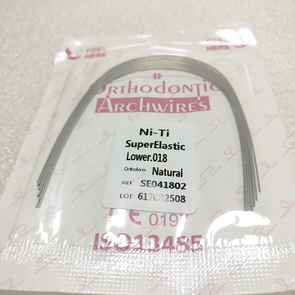 Dental Orthodontic NITI Arch Wires Braces Teeth Wire 12/14/16 10 bag Easyinsmile