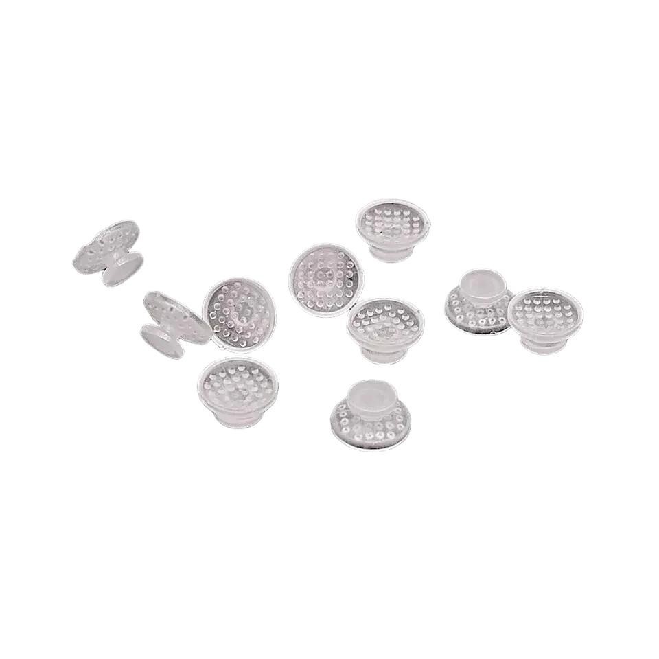 10 Pcs/Bag Orthodontic Composite Round Ceramic Bondable Lingual Button Base