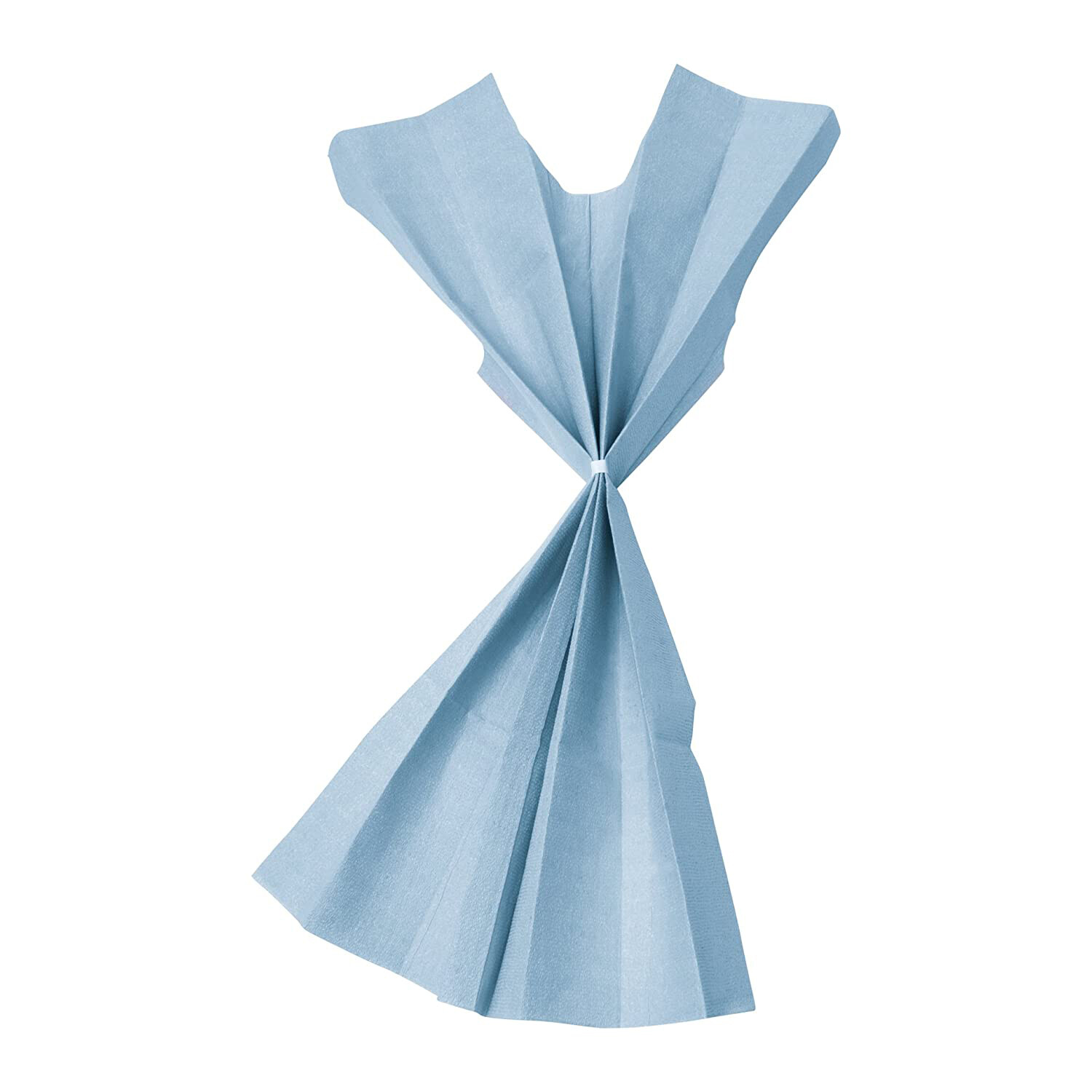 *50-Pieces* TIDI Avalon Exam Gown Tissue/Poly 30″ x 42″ Blue Model#823