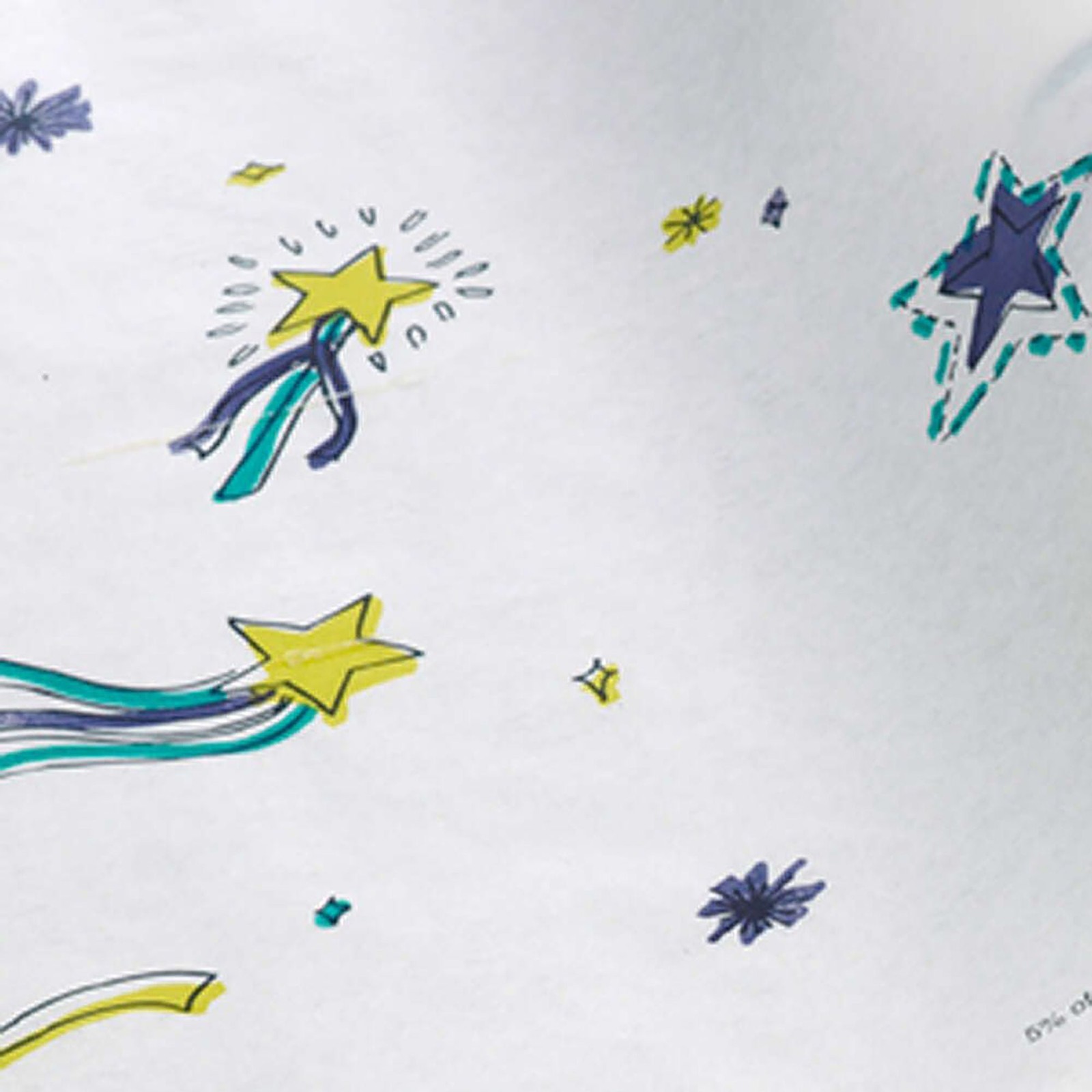 Stars of Hope Table Paper Stars Crepe 21” W x 125′ L Pediatric 12 Rolls