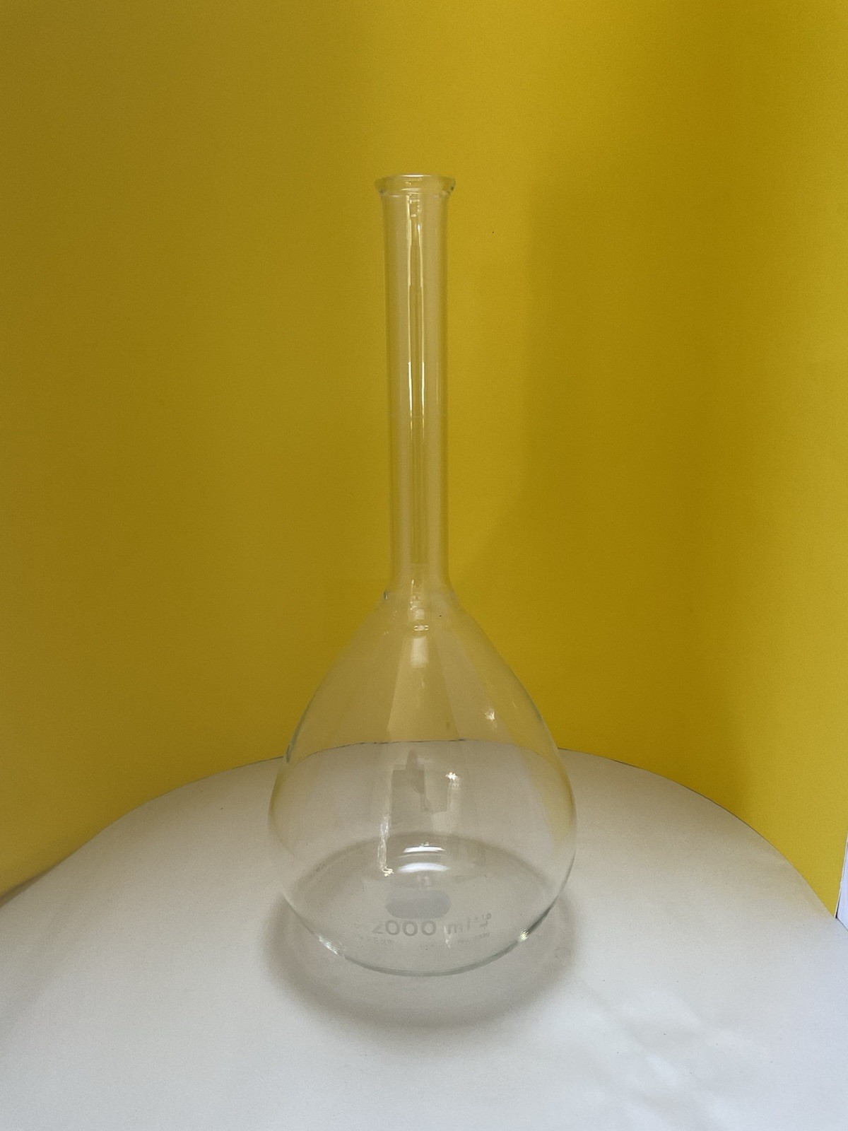 2000 ml Pyrex Volumetric Flask No. 5581-NO STOPPER-Halloween Prop